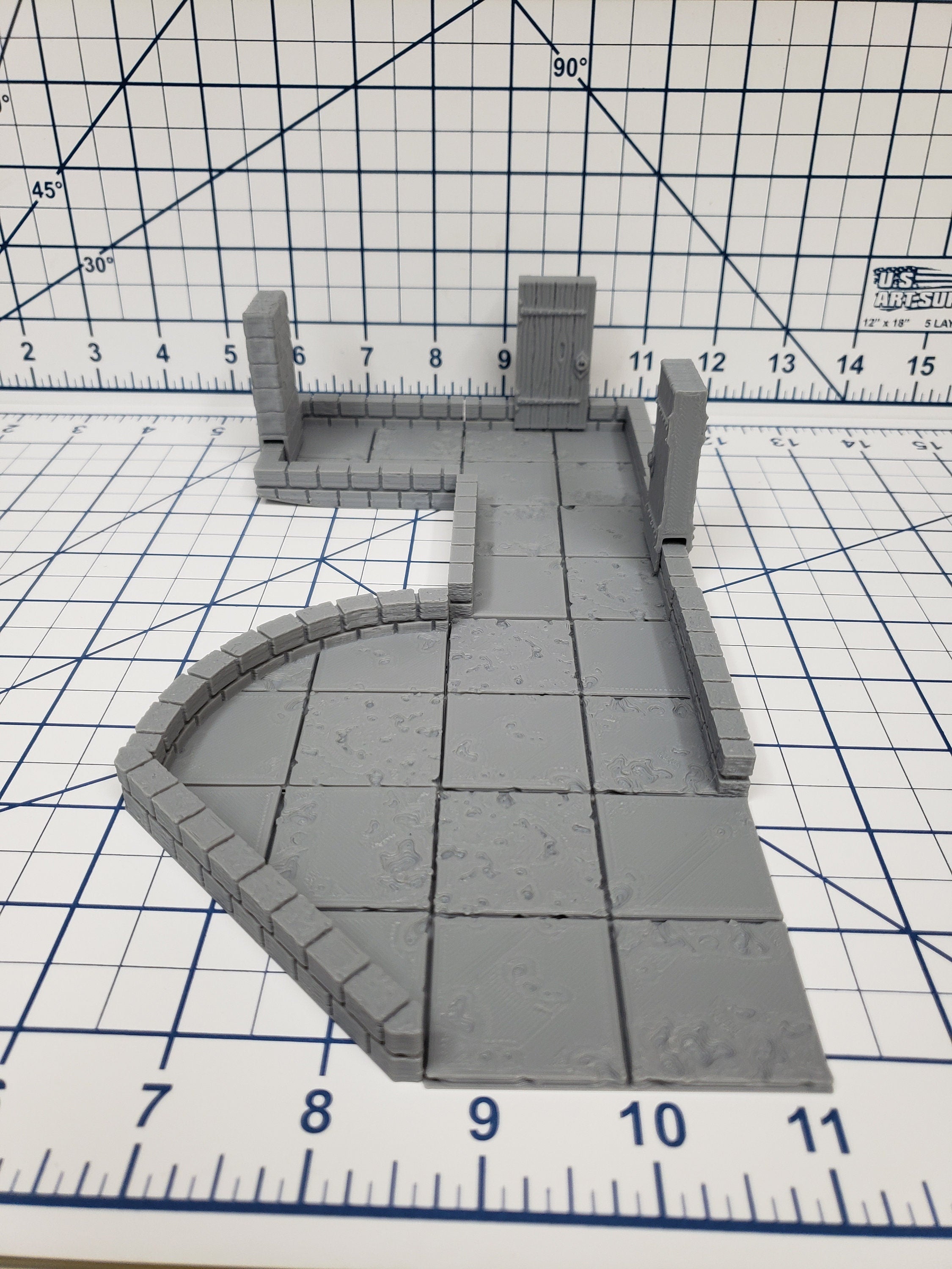 True Tiles - Cut Stone Starter Set 50 Tiles! - OpenLock - DND - Pathfinder - Dungeons & Dragons - Terrain - RPG - Tabletop - 28 mm / 1"