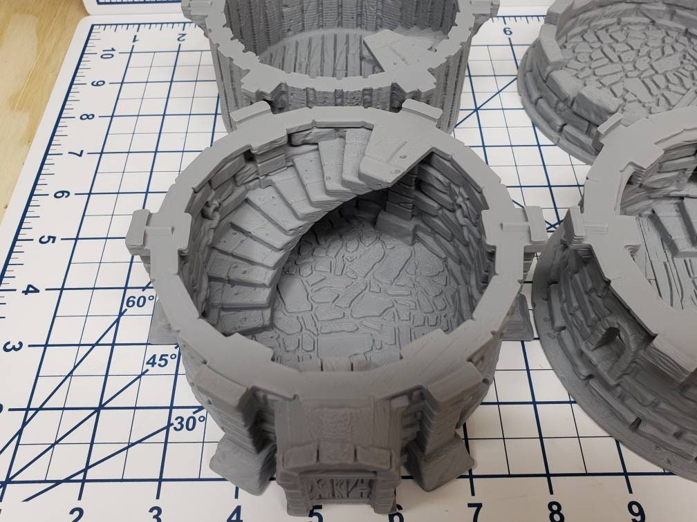 The Wilds of Wintertide Watchtower - EC3D - DND - Pathfinder - Dungeons & Dragons - RPG - Tabletop - 28 mm / 1"