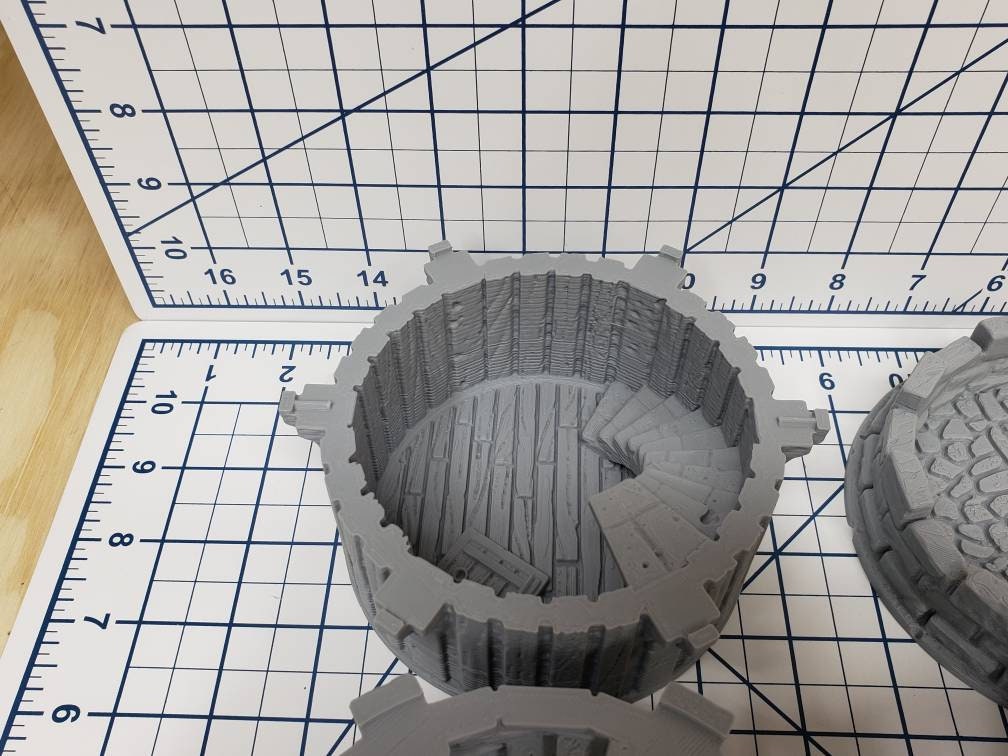 The Wilds of Wintertide Watchtower - EC3D - DND - Pathfinder - Dungeons & Dragons - RPG - Tabletop - 28 mm / 1"