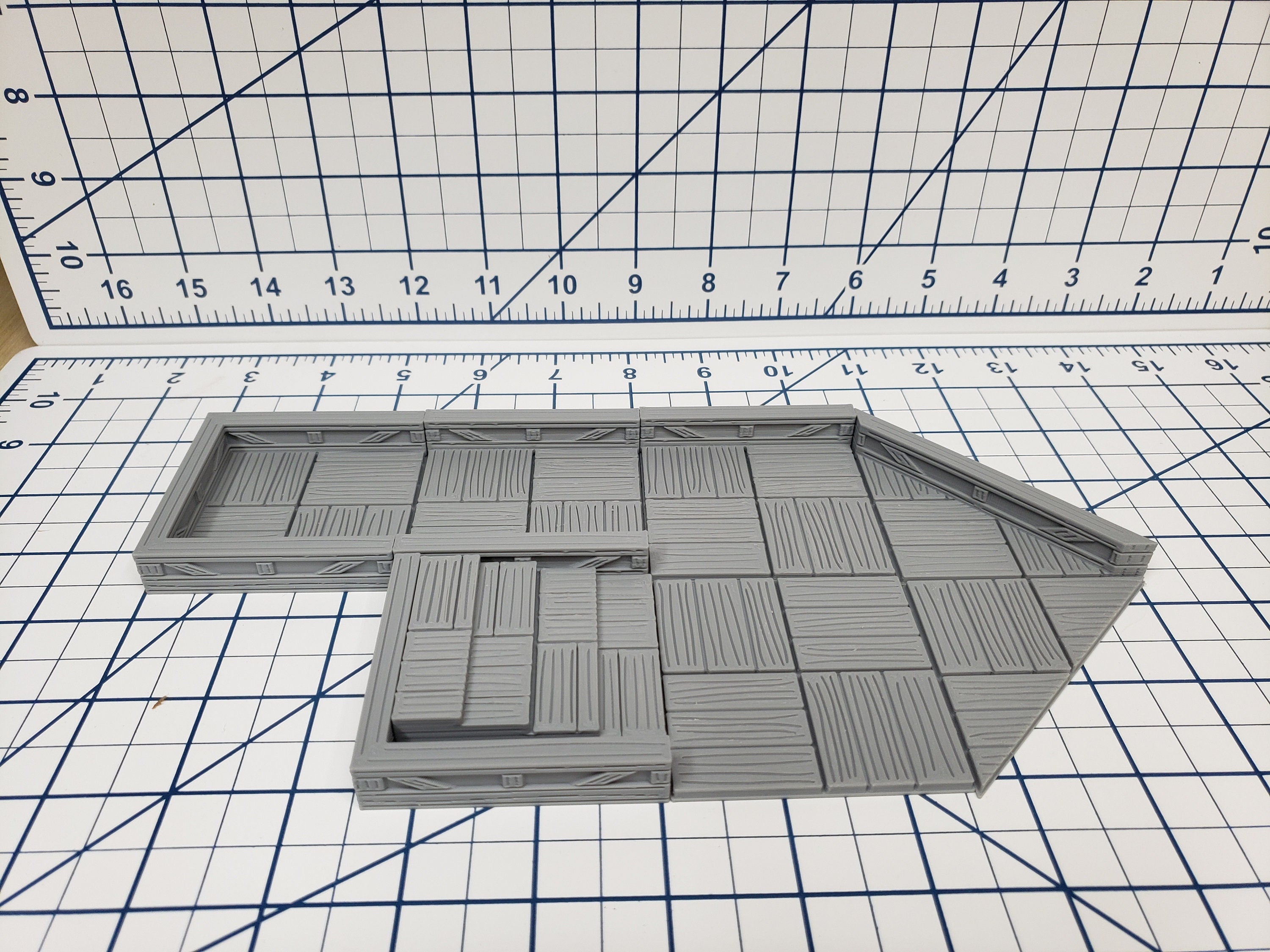 True Tiles - Tavern Tiles Deluxe Set 75 Tiles! - OpenLock - DND - Pathfinder - Dungeons & Dragons - Terrain - RPG - Tabletop - 28 mm / 1"