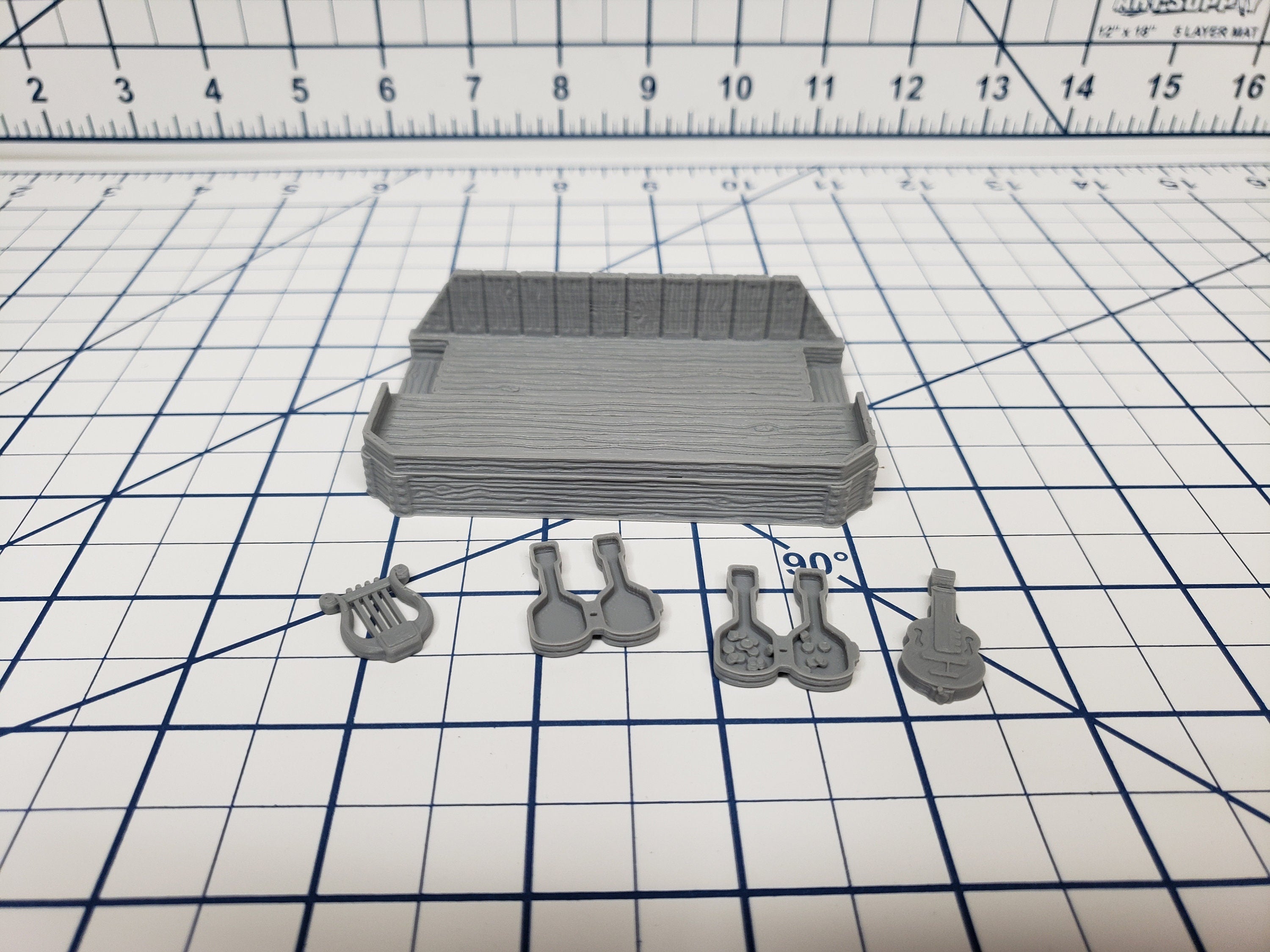 Hero's Hoard Music and Sound Complete Set 14 Items - EC3D - DND - RPG - Pathfinder - Miniature - Tabletop