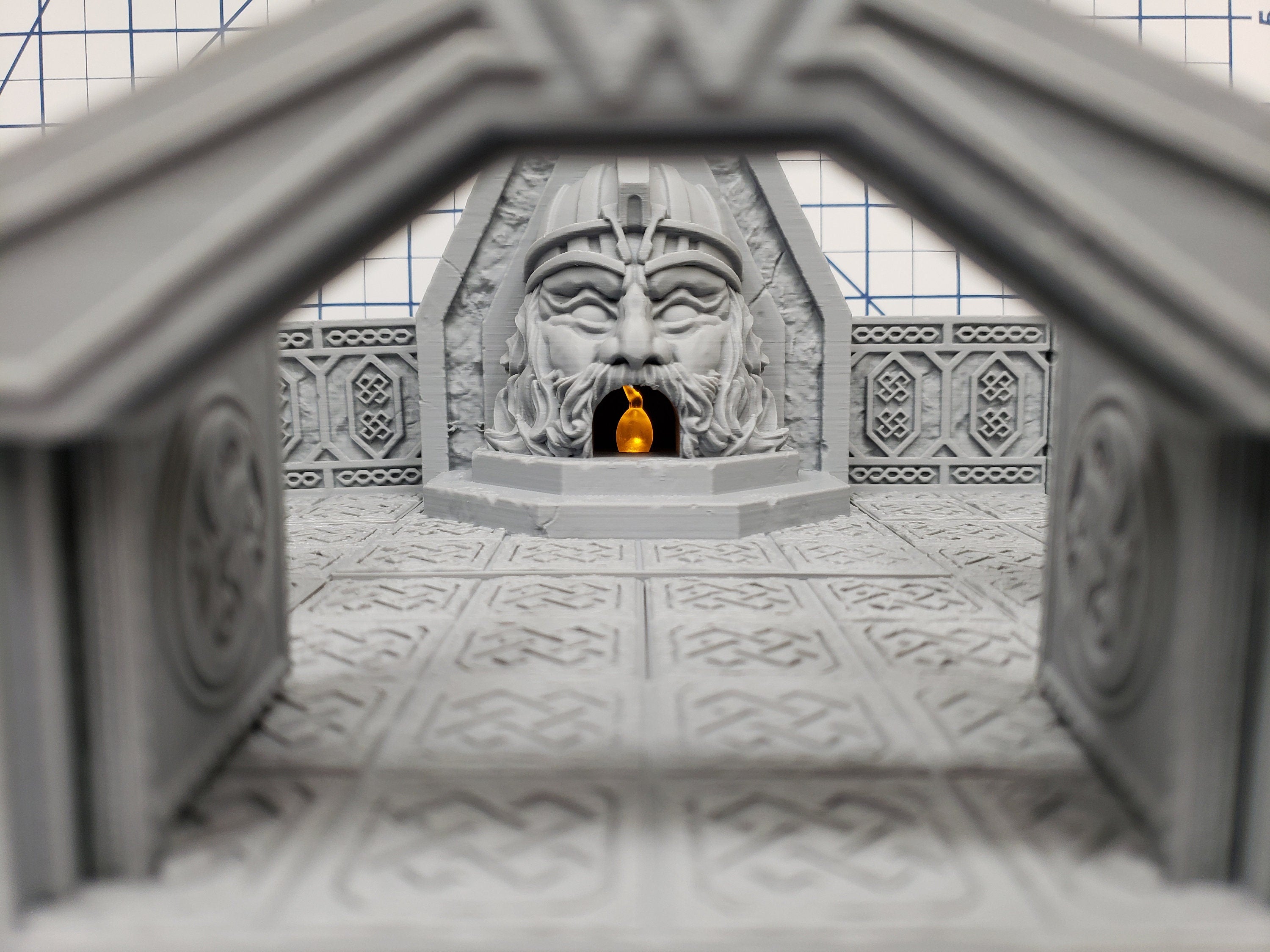 Mountain King - Forge Room - Dwarven - DragonLock - DND - Pathfinder - RPG - Dungeon & Dragons - 28 mm / 1" - Fat Dragon Games