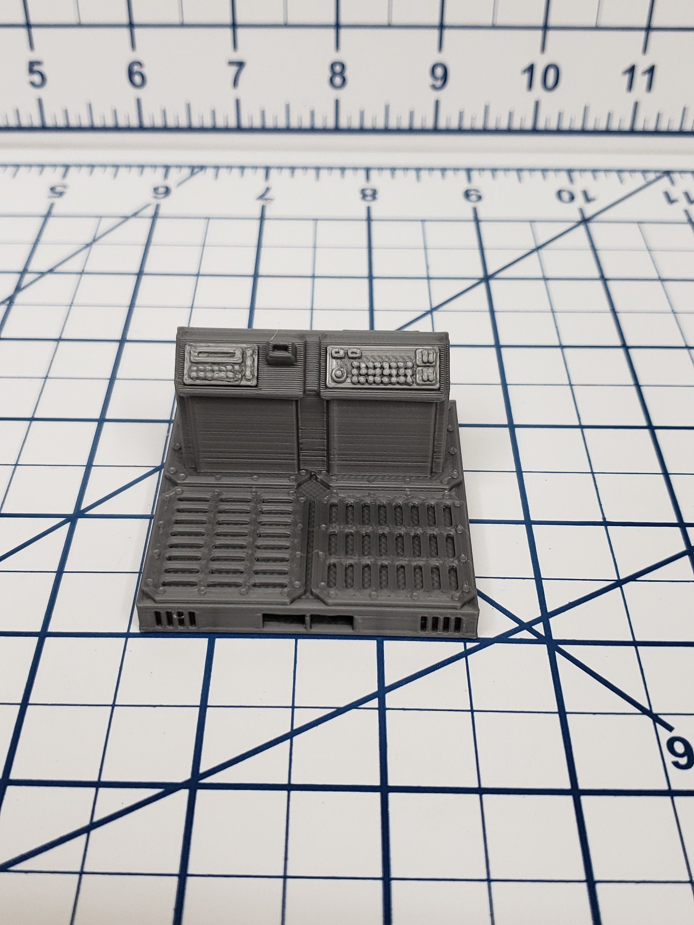 Engineering Tiles - SciFi - Fat Dragon Games - DragonLock - DND - Pathfinder - RPG - Terrain - Space - Science Fiction 28 mm / 1"
