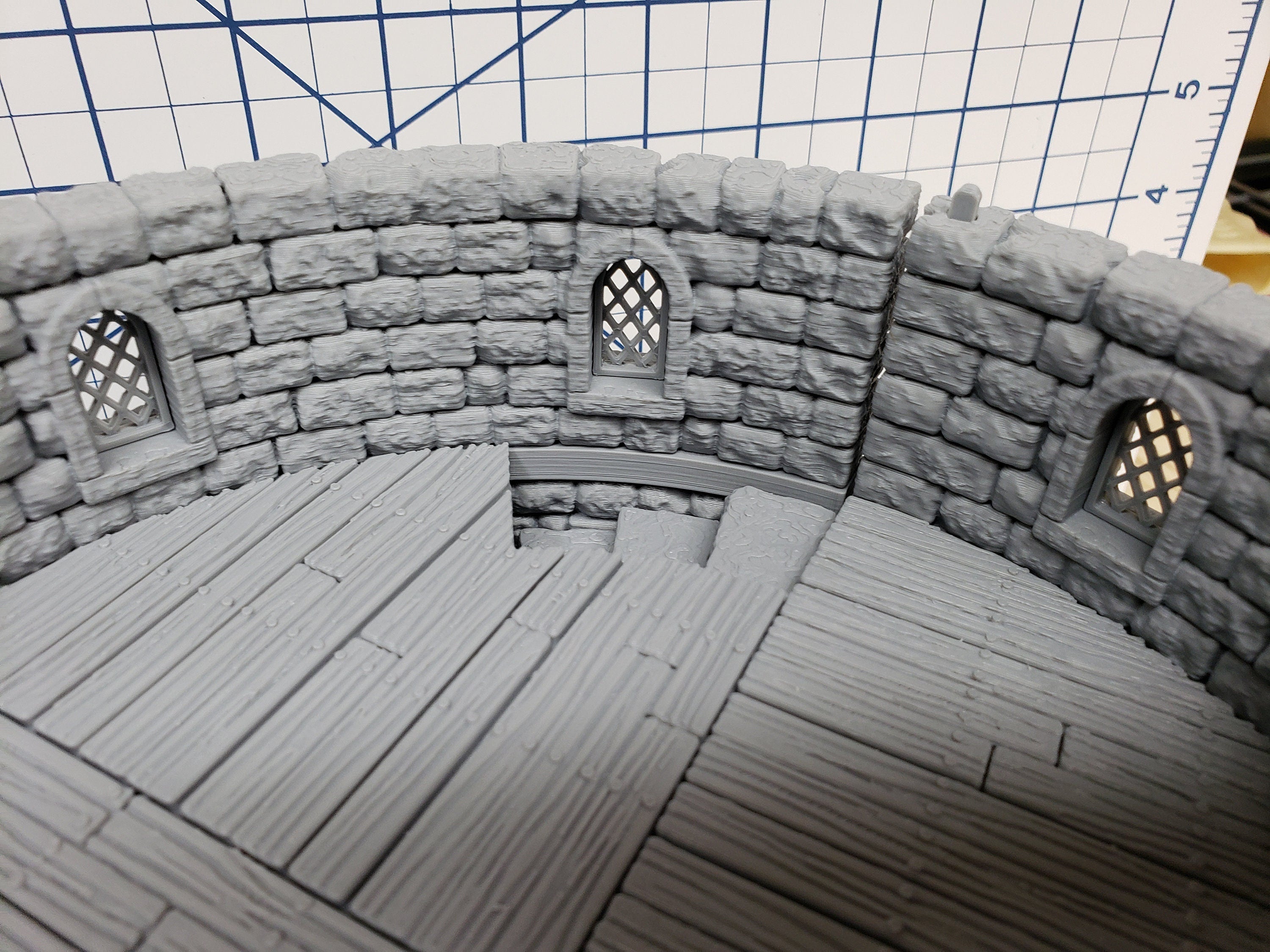 Ultimate Tower - Huge - DragonLock - DND - Pathfinder - RPG - Dungeon & Dragons - 28 mm / 1" - Fat Dragon Games