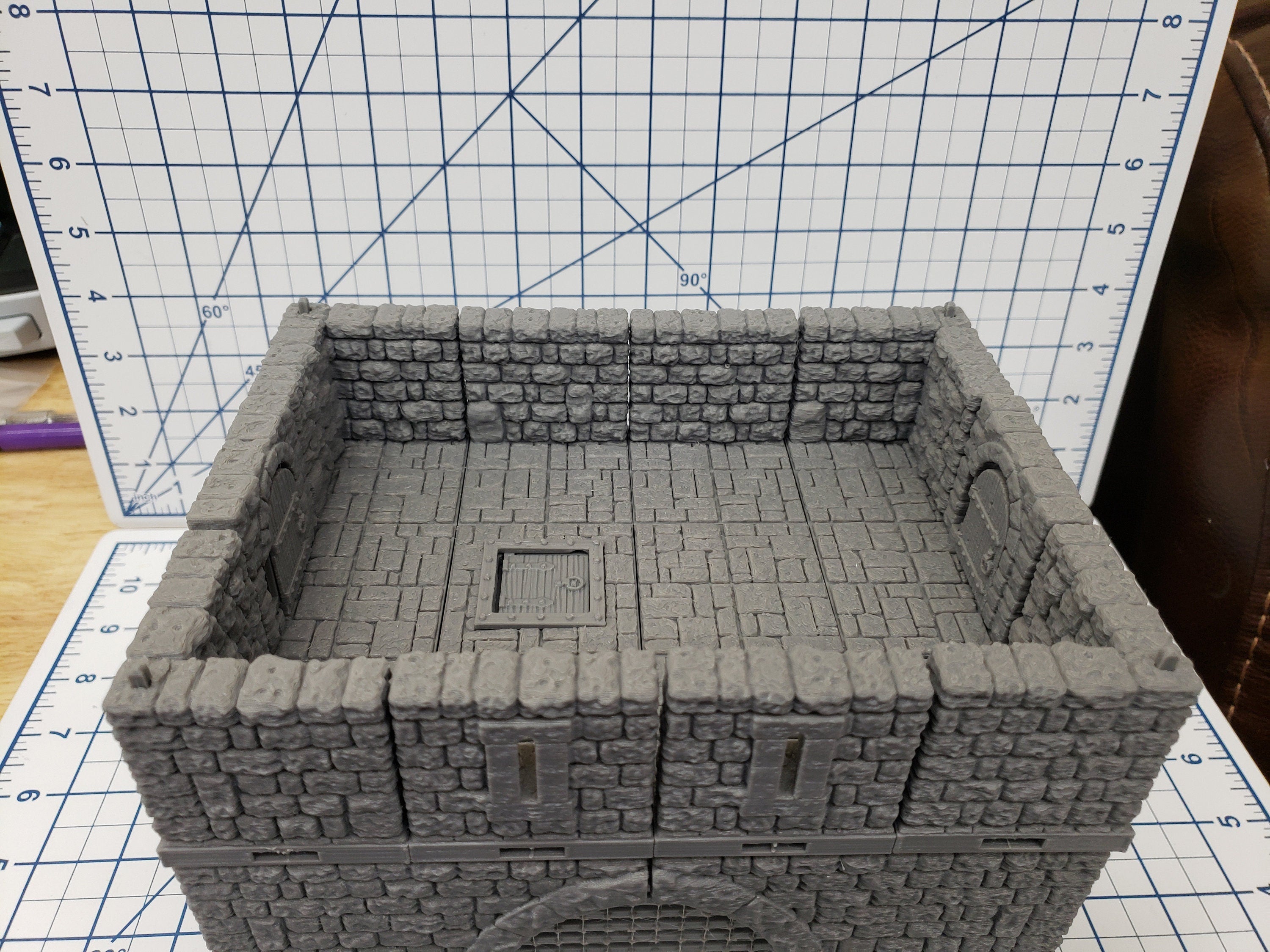 Castle Gatehouse - DragonLock - DND - Pathfinder - RPG - Dungeon & Dragons - 28 mm / 1" - Fat Dragon Games
