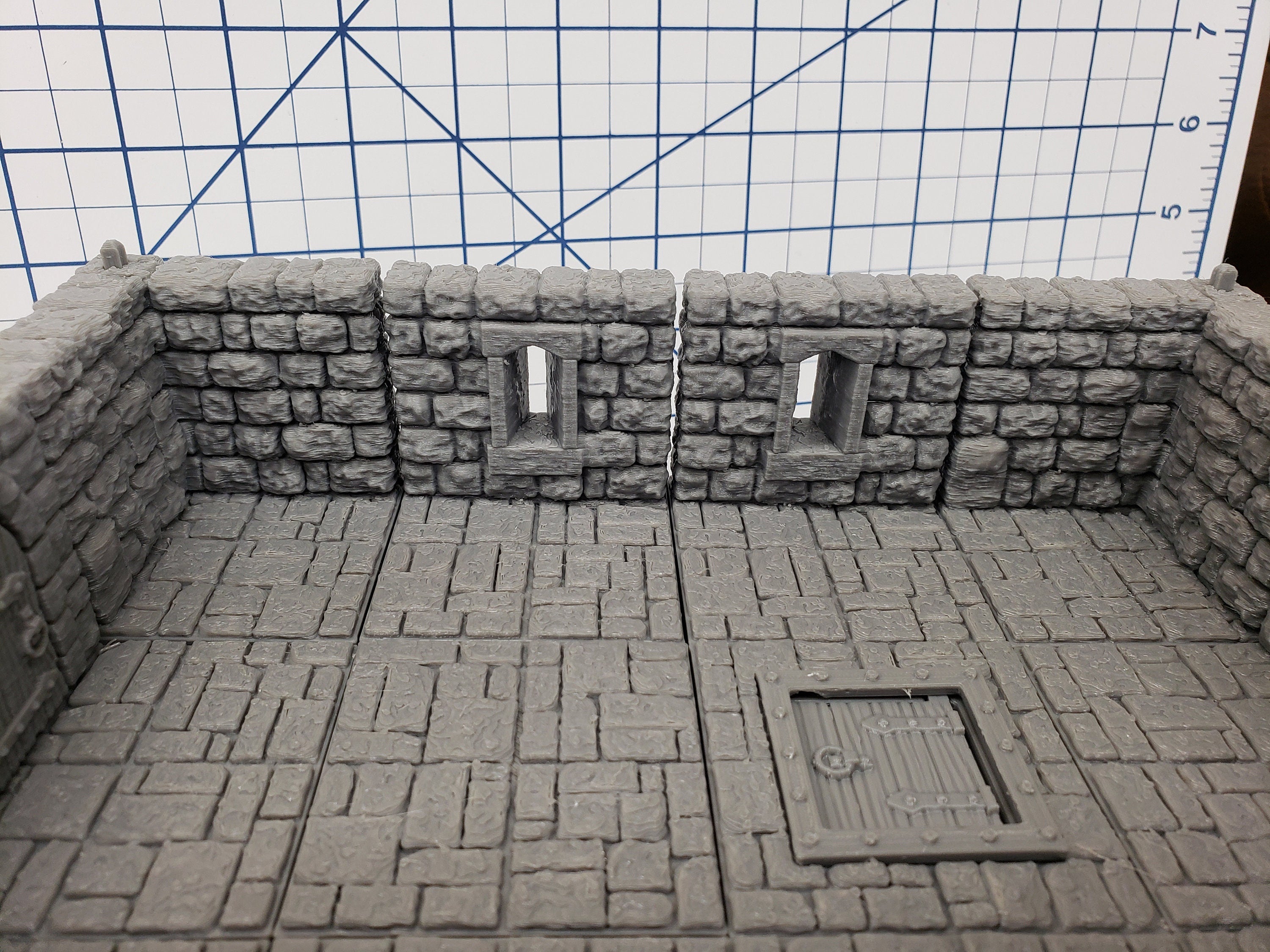 Castle Gatehouse - DragonLock - DND - Pathfinder - RPG - Dungeon & Dragons - 28 mm / 1" - Fat Dragon Games