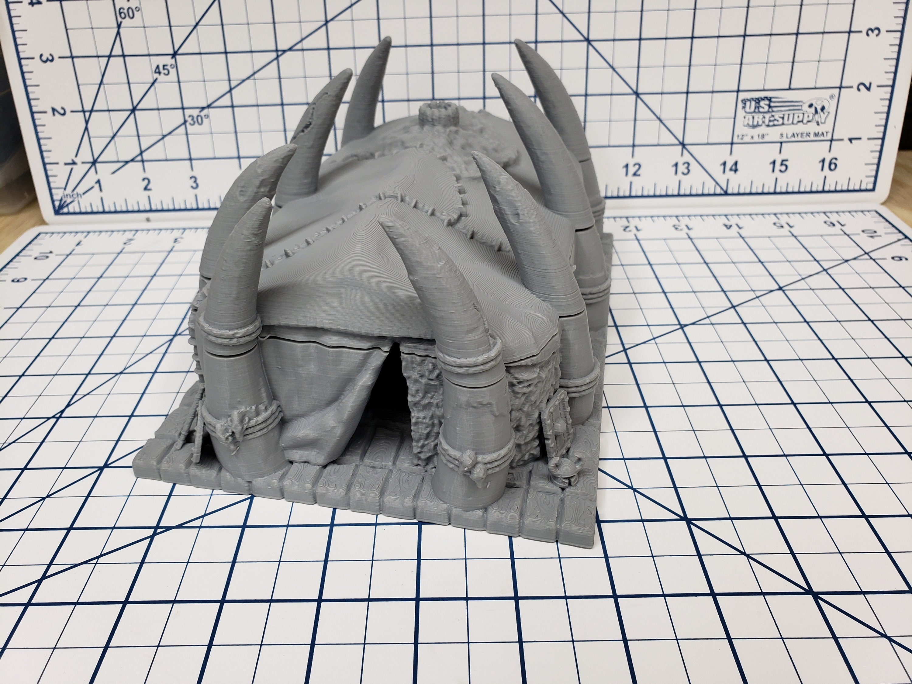 Hero's Hoard Barbarian Village Mix and Match - DND - Pathfinder - Dungeons & Dragons - RPG - Tabletop - EC3D - Terrain