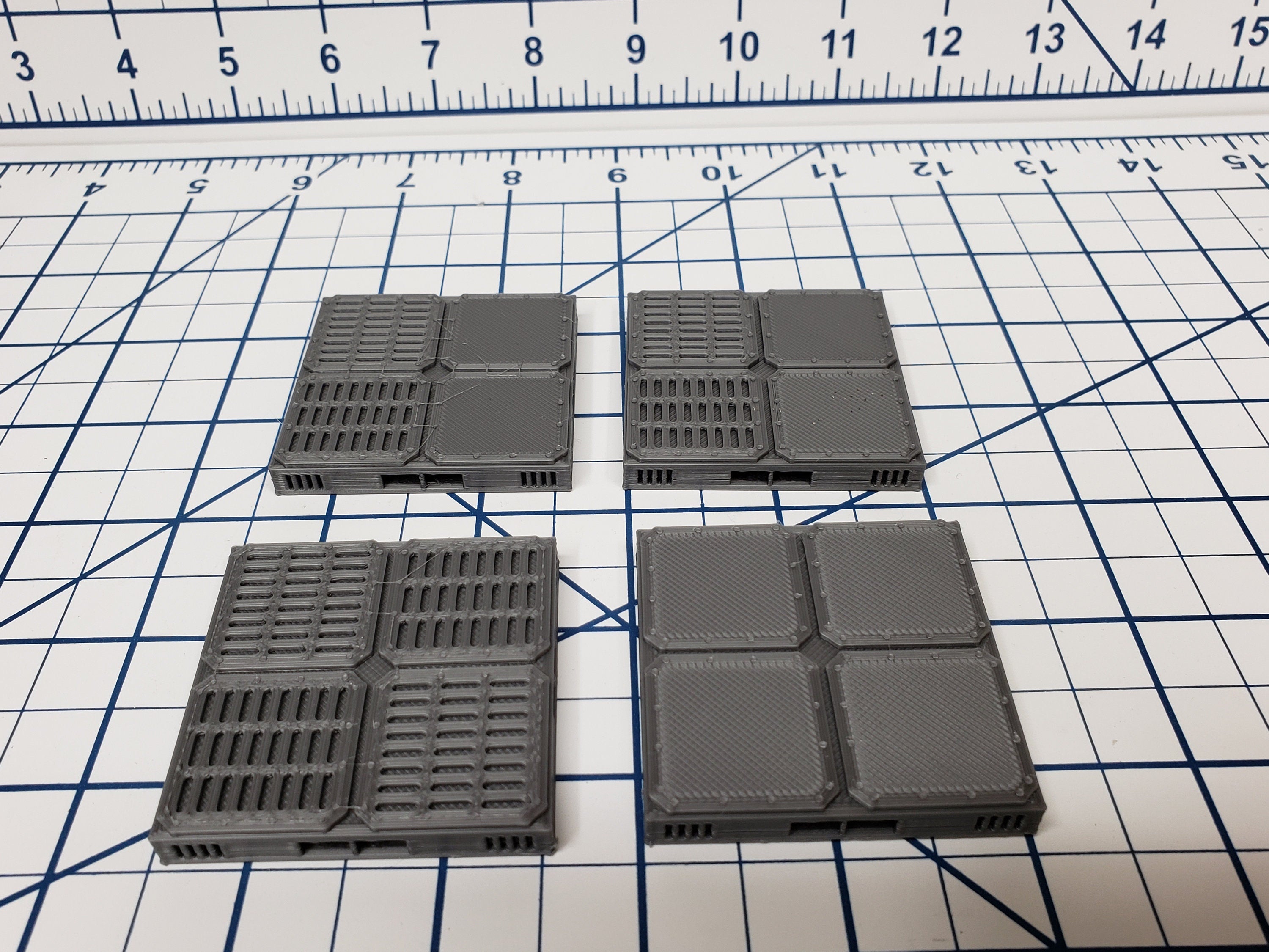 Floor Tiles - SciFi - Fat Dragon Games - DragonLock - DND - Pathfinder - RPG - Terrain - Space - Science Fiction 28 mm / 1"