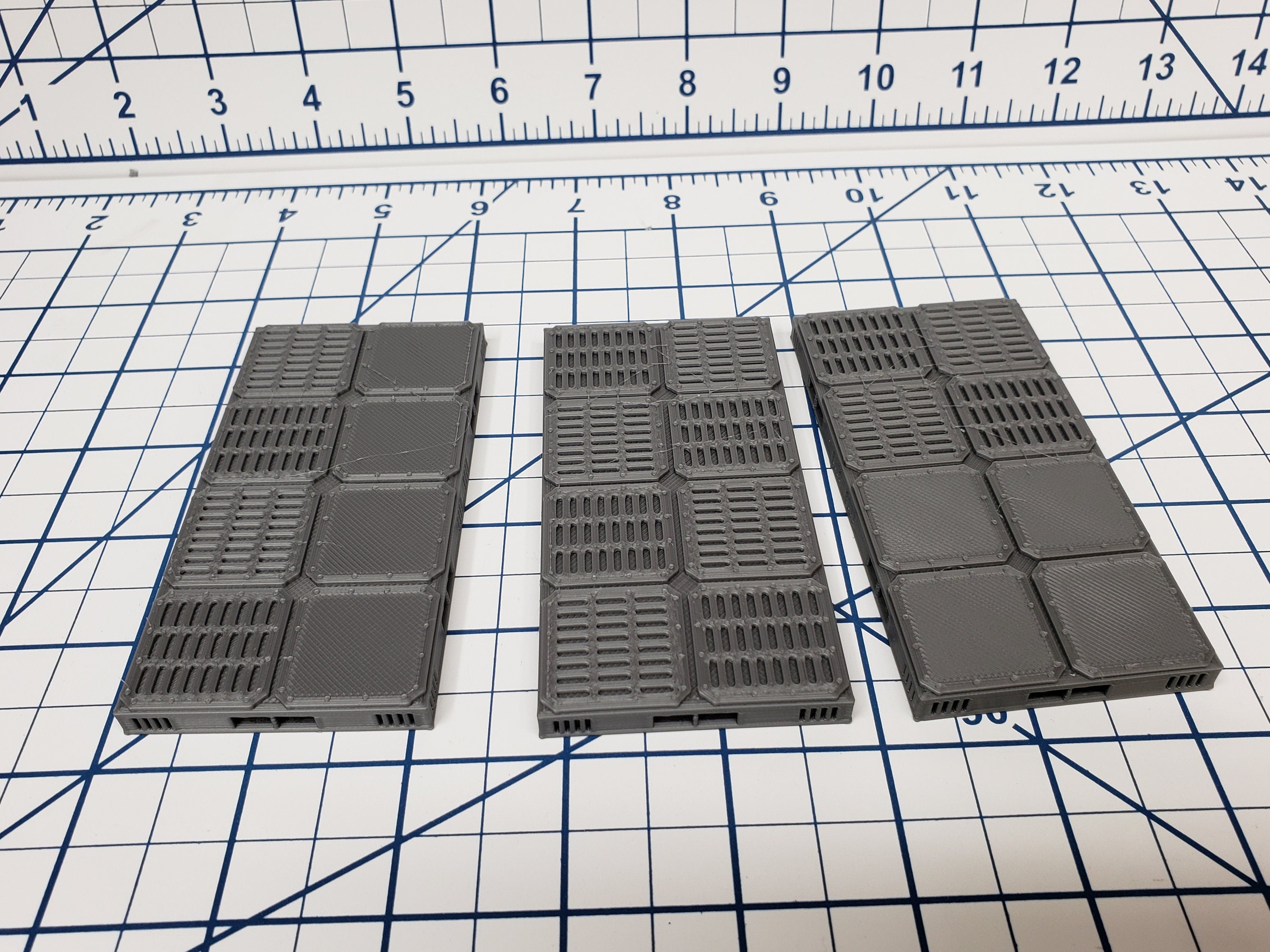 Floor Tiles - SciFi - Fat Dragon Games - DragonLock - DND - Pathfinder - RPG - Terrain - Space - Science Fiction 28 mm / 1"