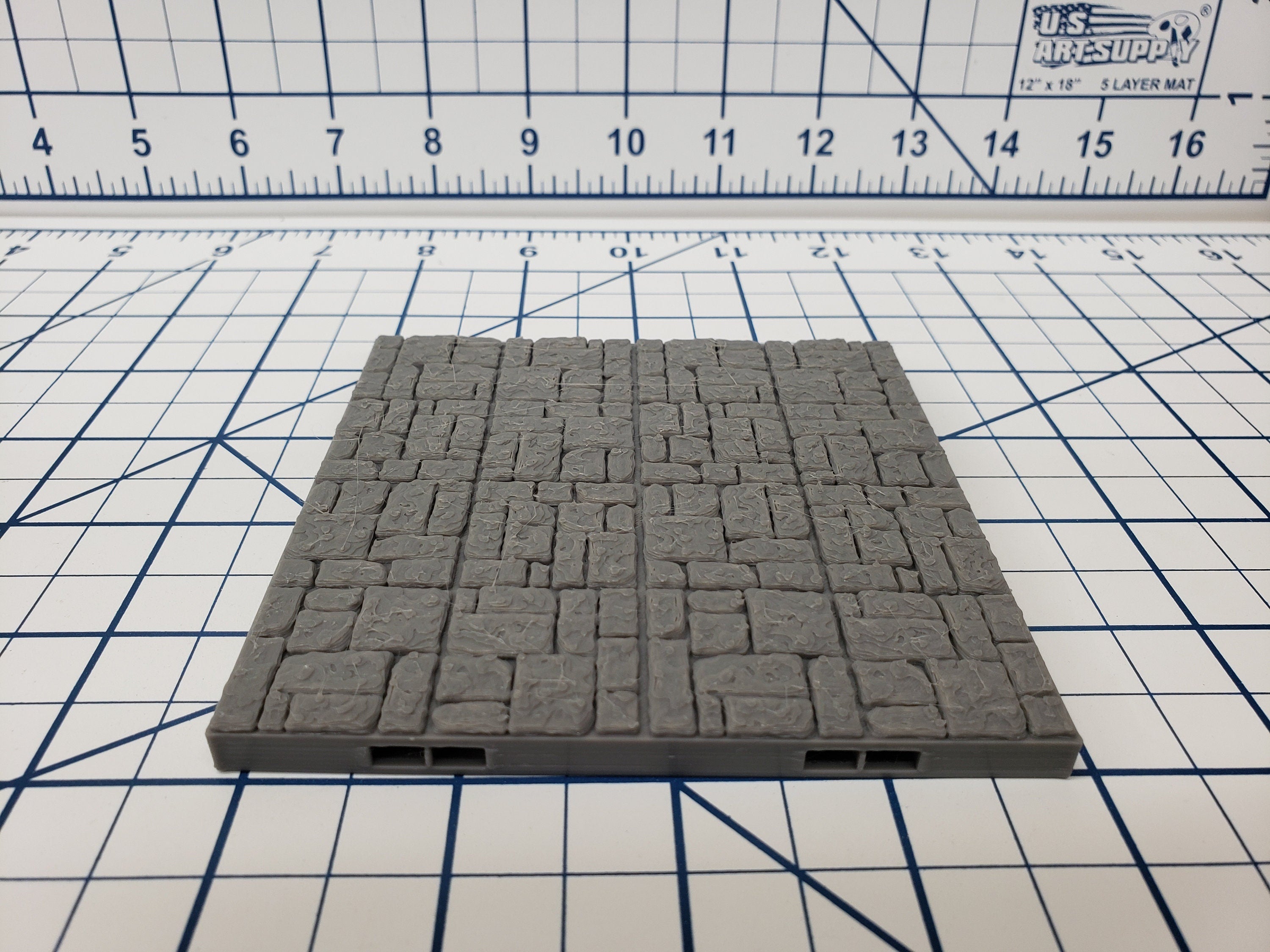 Castle Style - Floor Tiles - DragonLock - DND - Pathfinder - RPG - Dungeon & Dragons - 28 mm / 1" - Terrain - Fat Dragon Games