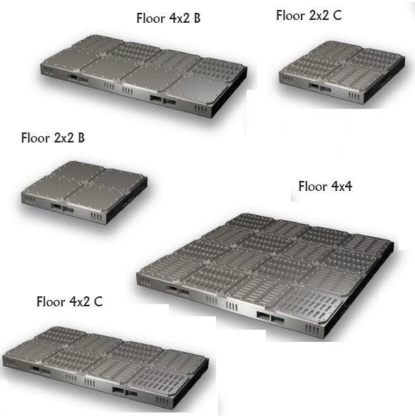 Floor Tiles - SciFi - Fat Dragon Games - DragonLock - DND - Pathfinder - RPG - Terrain - Space - Science Fiction 28 mm / 1"