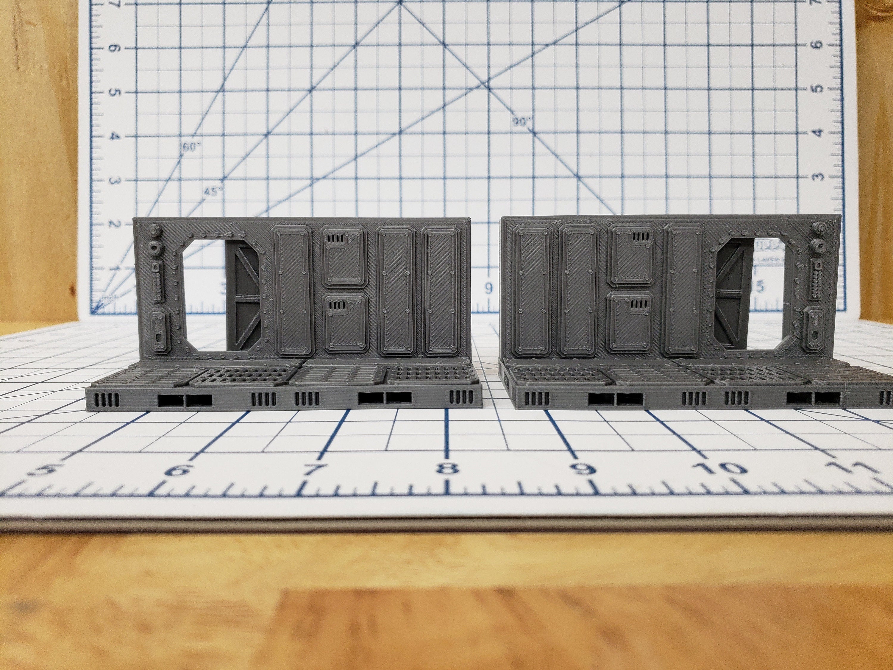 Doors - SciFi - Fat Dragon Games - DragonLock - DND - Pathfinder - RPG - Terrain - Space - Science Fiction 28 mm / 1"