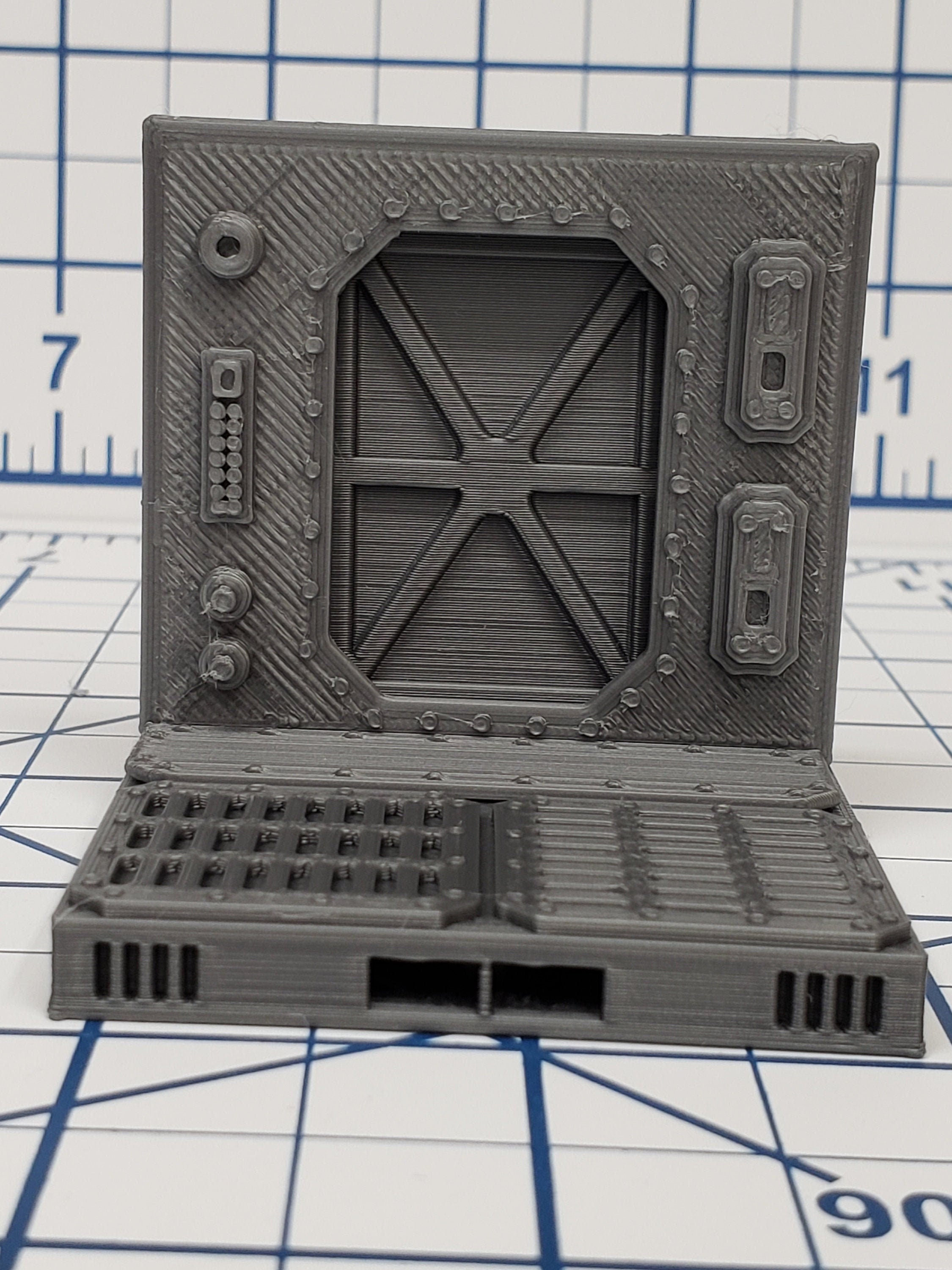 Doors - SciFi - Fat Dragon Games - DragonLock - DND - Pathfinder - RPG - Terrain - Space - Science Fiction 28 mm / 1"