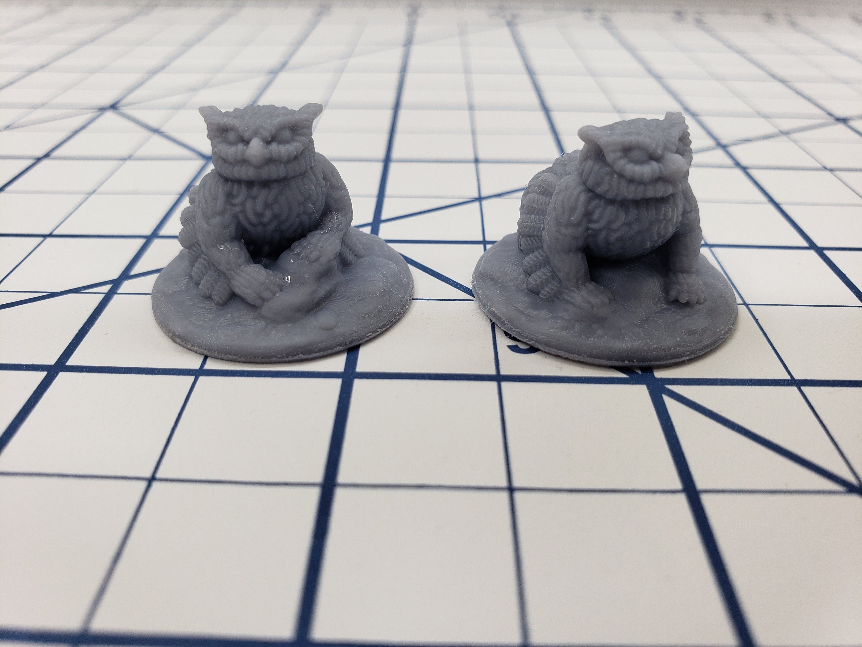 Owlbear Miniatures - DND - Pathfinder - RPG - Dungeon & Dragons - Miniature - Mini - 28 mm / 1" - Fat Dragon Games