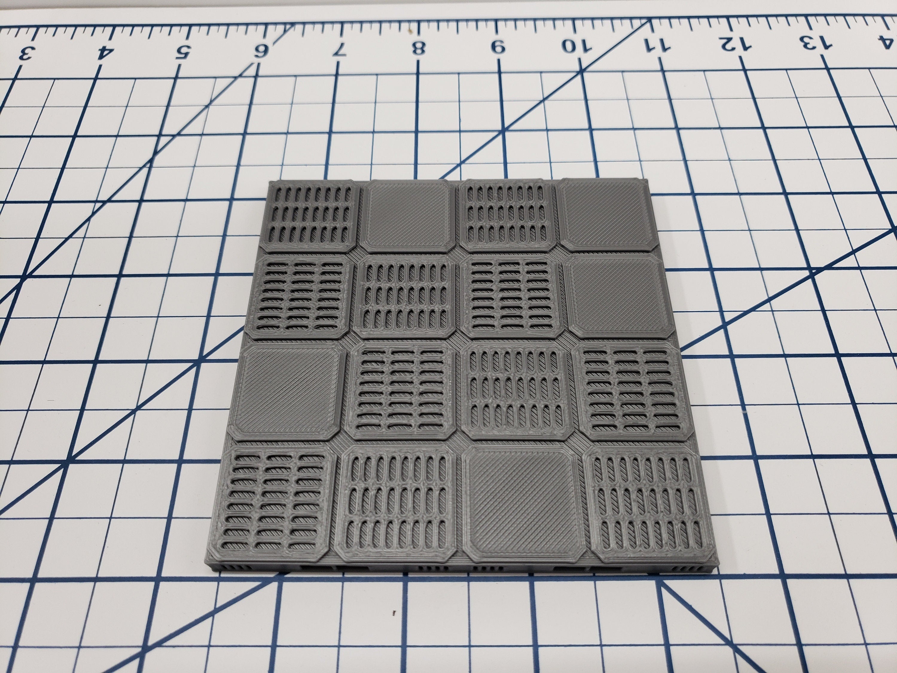 Floor Tiles - SciFi - Fat Dragon Games - DragonLock - DND - Pathfinder - RPG - Terrain - Space - Science Fiction 28 mm / 1"