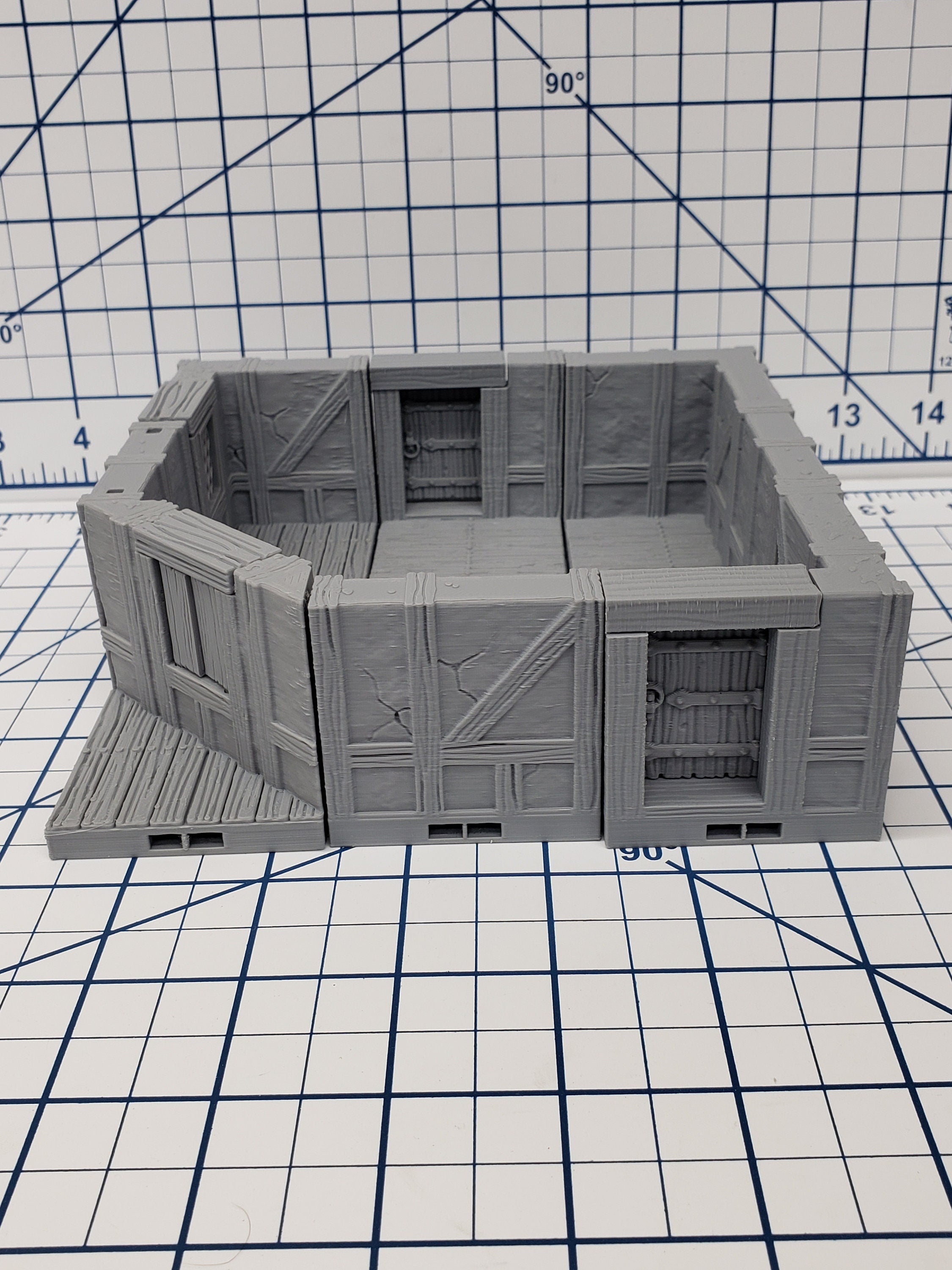 Tavern Style - Wall Tiles - DragonLock - DND - Pathfinder - RPG - Dungeon & Dragons - 28 mm / 1" - Terrain - Tabletop - Fat Dragon Games