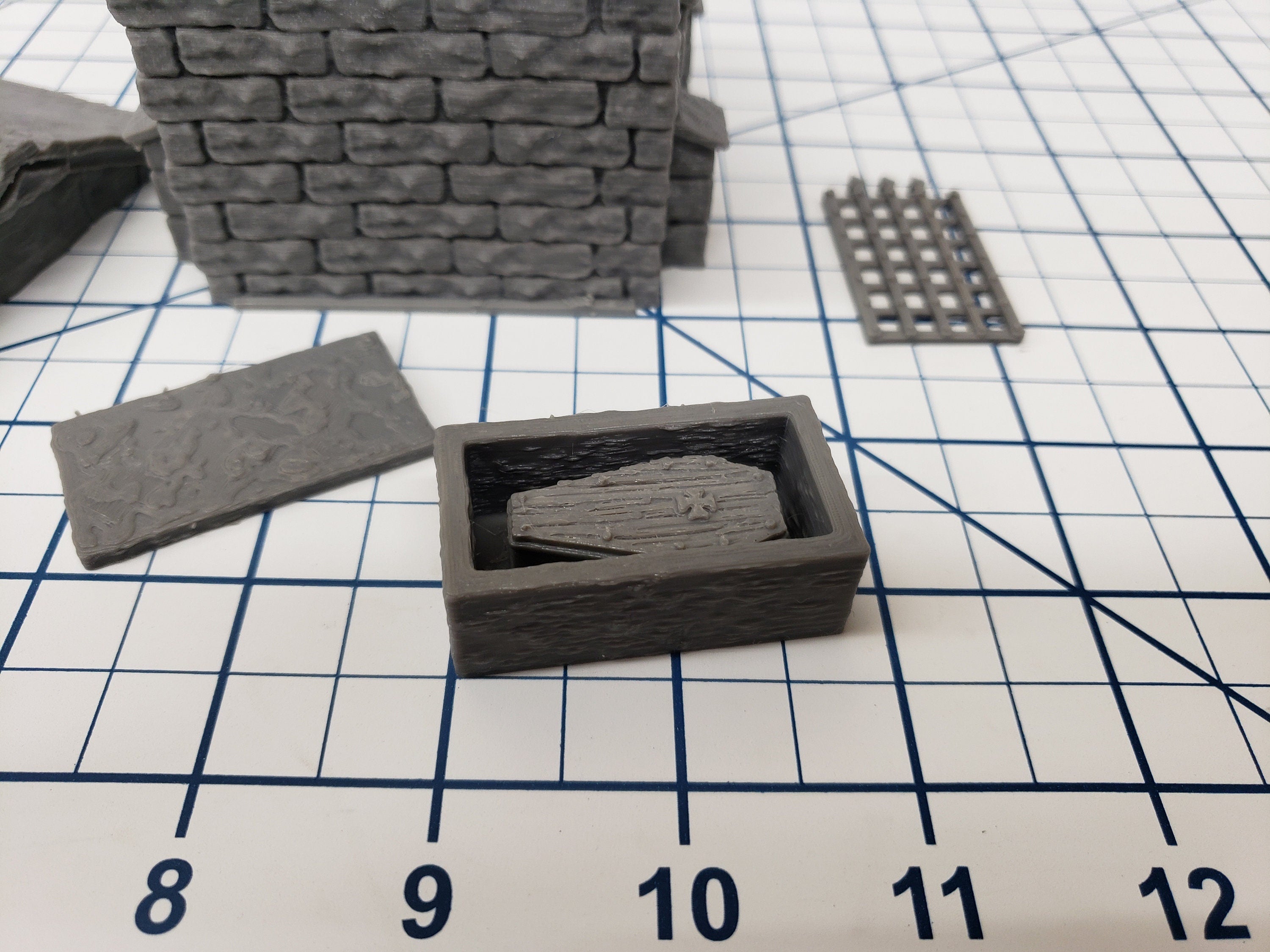 Mausoleum Set - Fat Dragon Games - DND - Pathfinder - RPG - Dungeon & Dragons