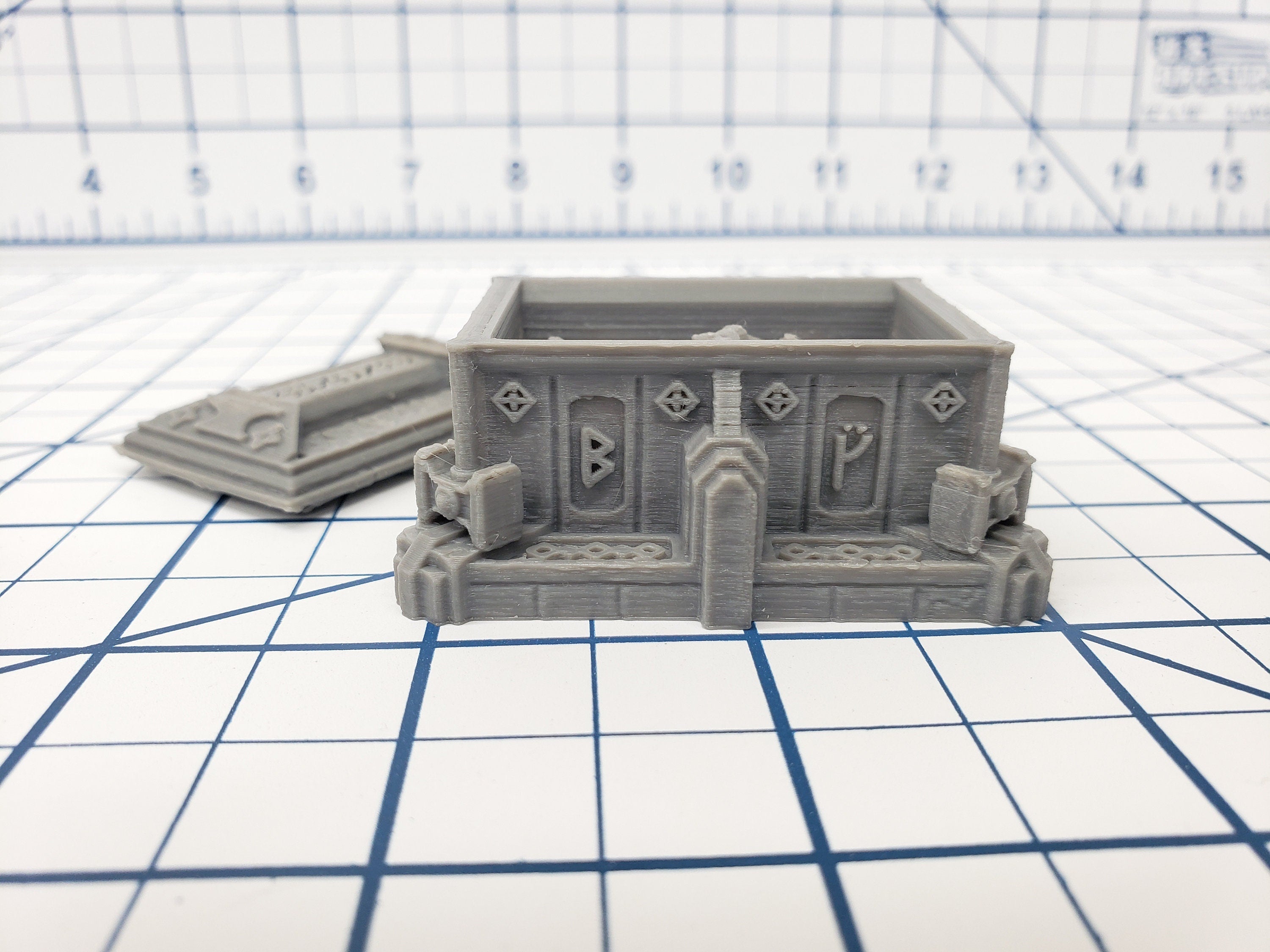 Dwarven King's Sarcophagus - OpenForge - DND - Pathfinder - RPG - Dungeon & Dragons