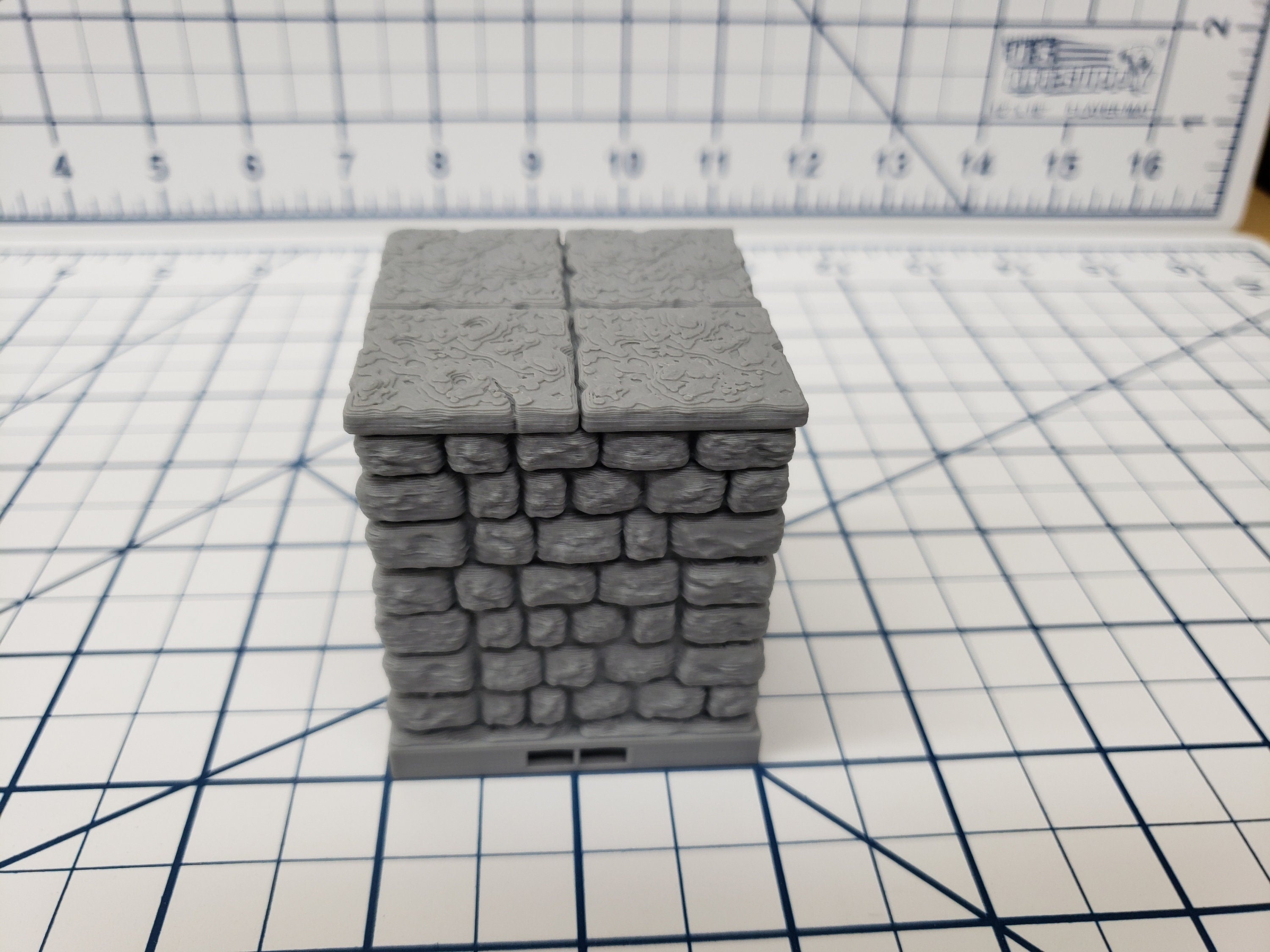 Dungeon Style - Ramps / Elevated Tiles - DragonLock - DND - Pathfinder - RPG - Dungeon & Dragons - 28 mm / 1" - Terrain - Fat Dragon Games
