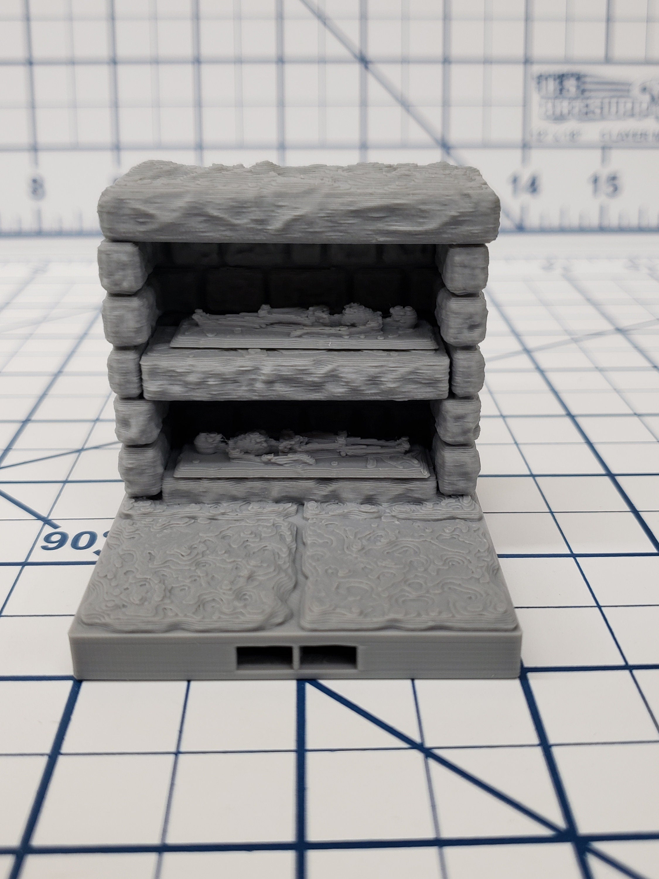 Dungeon Style - Special Walls 1 - DragonLock - DND - Pathfinder - RPG - Dungeon & Dragons - 28 mm / 1" - Terrain - Fat Dragon Games