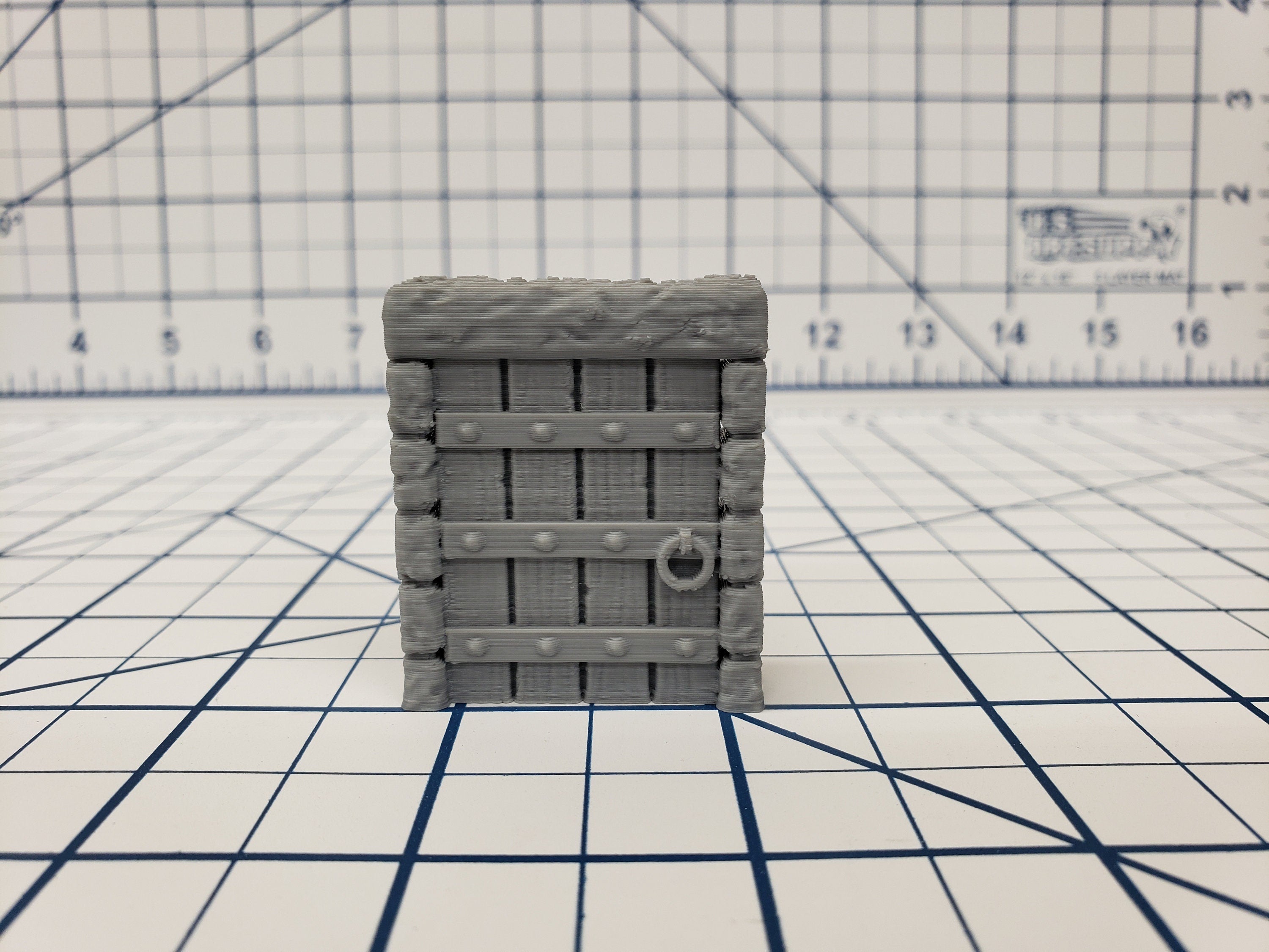 Dungeon Stone - Free Standing Door Set - Fat Dragon Games - DND - Pathfinder - RPG - Terrain - 28 mm / 1" - Dungeon & Dragons -