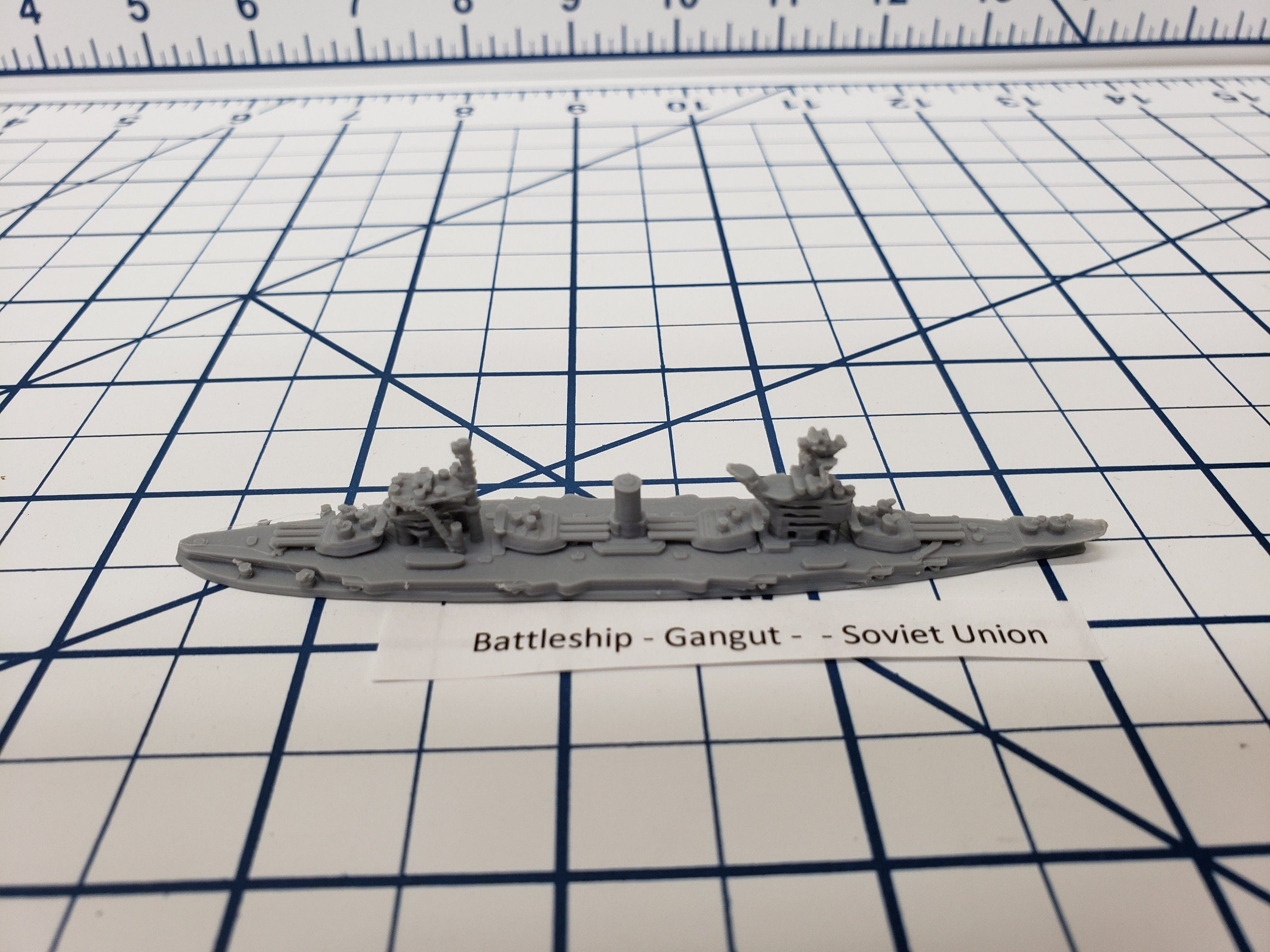 Battleship - Gangut - Soviet Navy - Wargaming - Axis and Allies - Naval Miniature - Tabletop Games - Warships