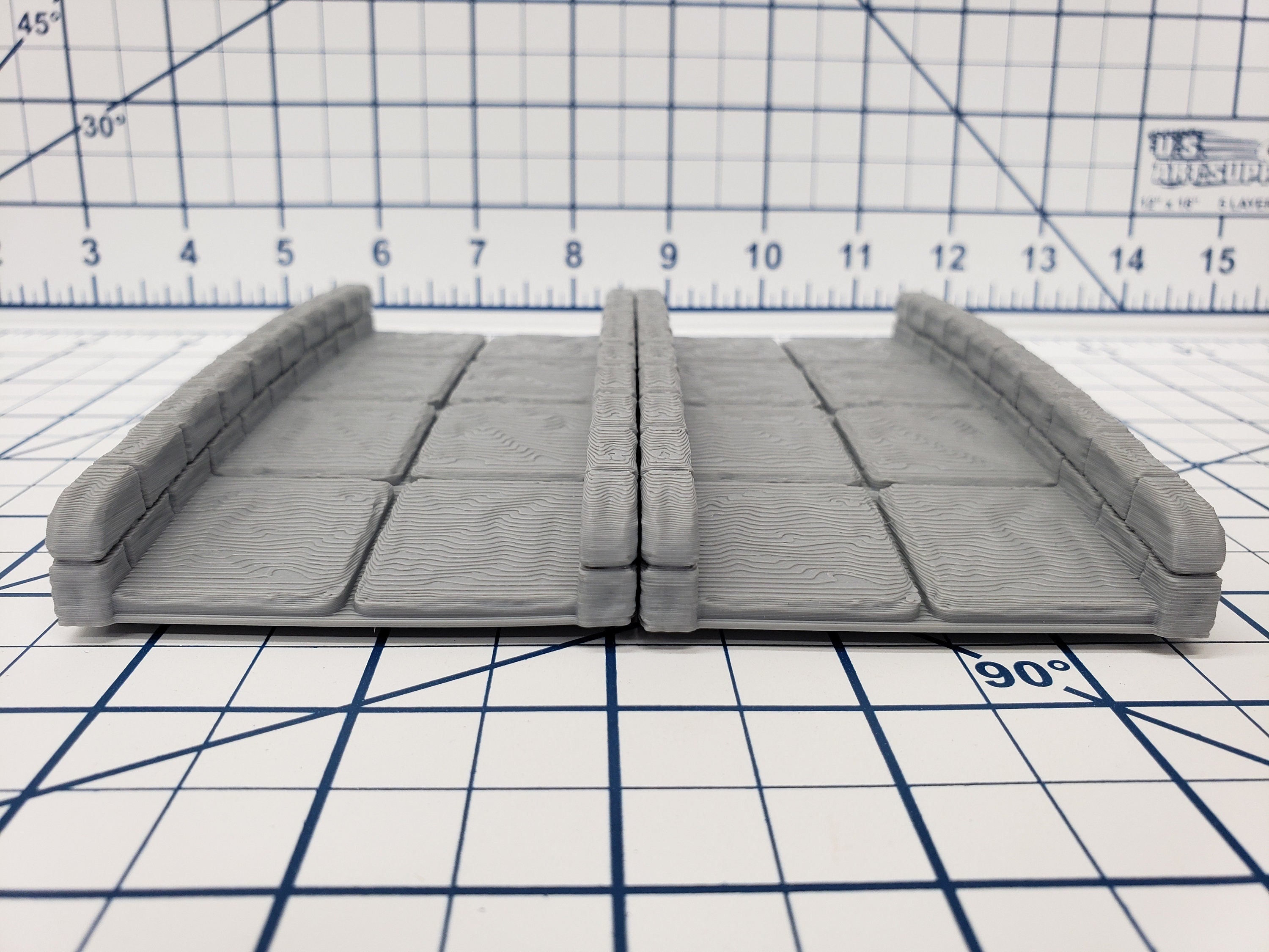 Chasm Bridge - EC3D - DND - Pathfinder - Dungeons & Dragons - RPG - Tabletop - 28 mm / 1" - True Tiles