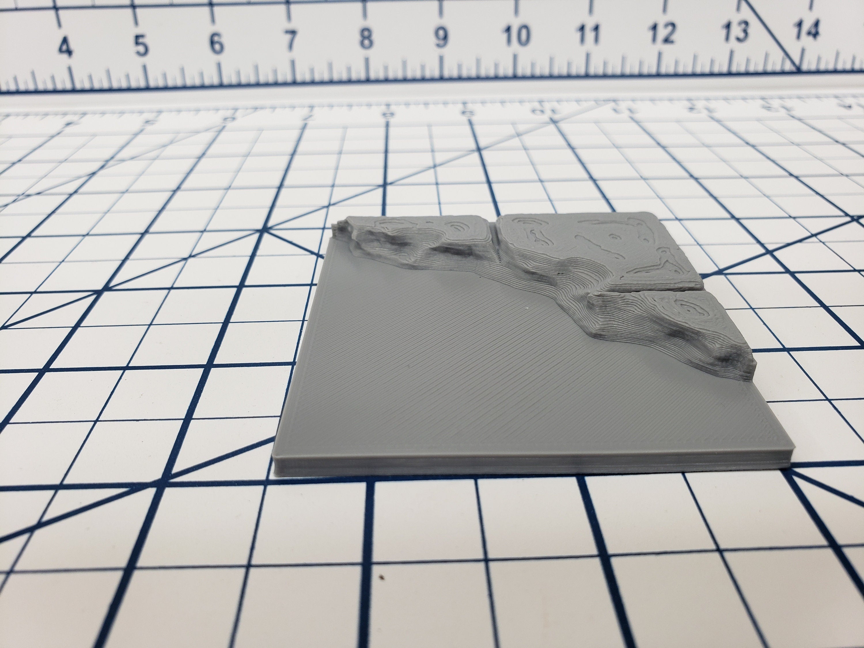 Water Floor Tiles - EC3D - DND - Pathfinder - Dungeons & Dragons - RPG - Tabletop - 28 mm / 1" - True Tiles