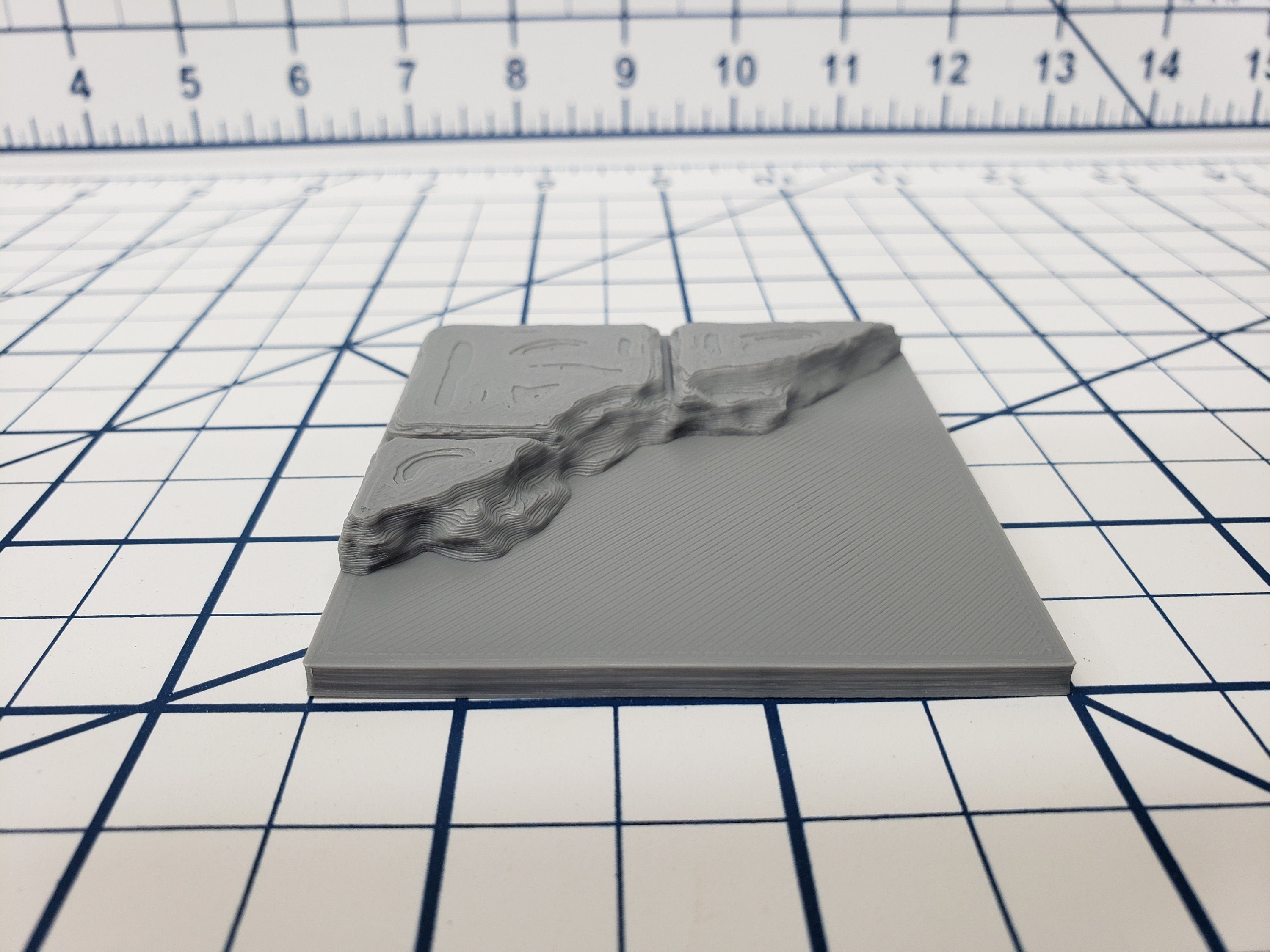 Water Floor Tiles - EC3D - DND - Pathfinder - Dungeons & Dragons - RPG - Tabletop - 28 mm / 1" - True Tiles