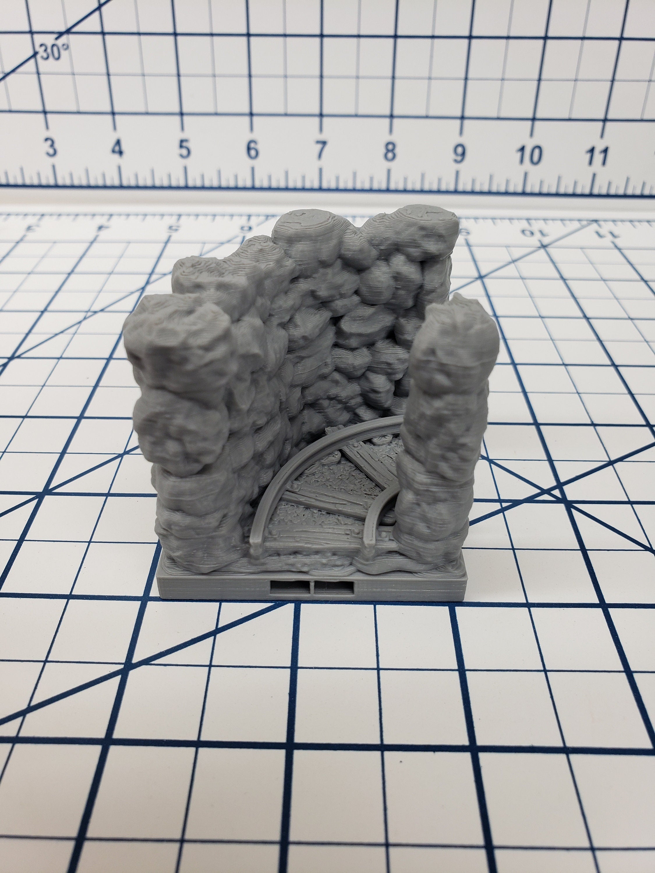 Caverns - Narrow Passage Tiles- DragonLock - DND - Pathfinder - RPG - Dungeon & Dragons - 28 mm / 1" - Terrain - Fat Dragon Games