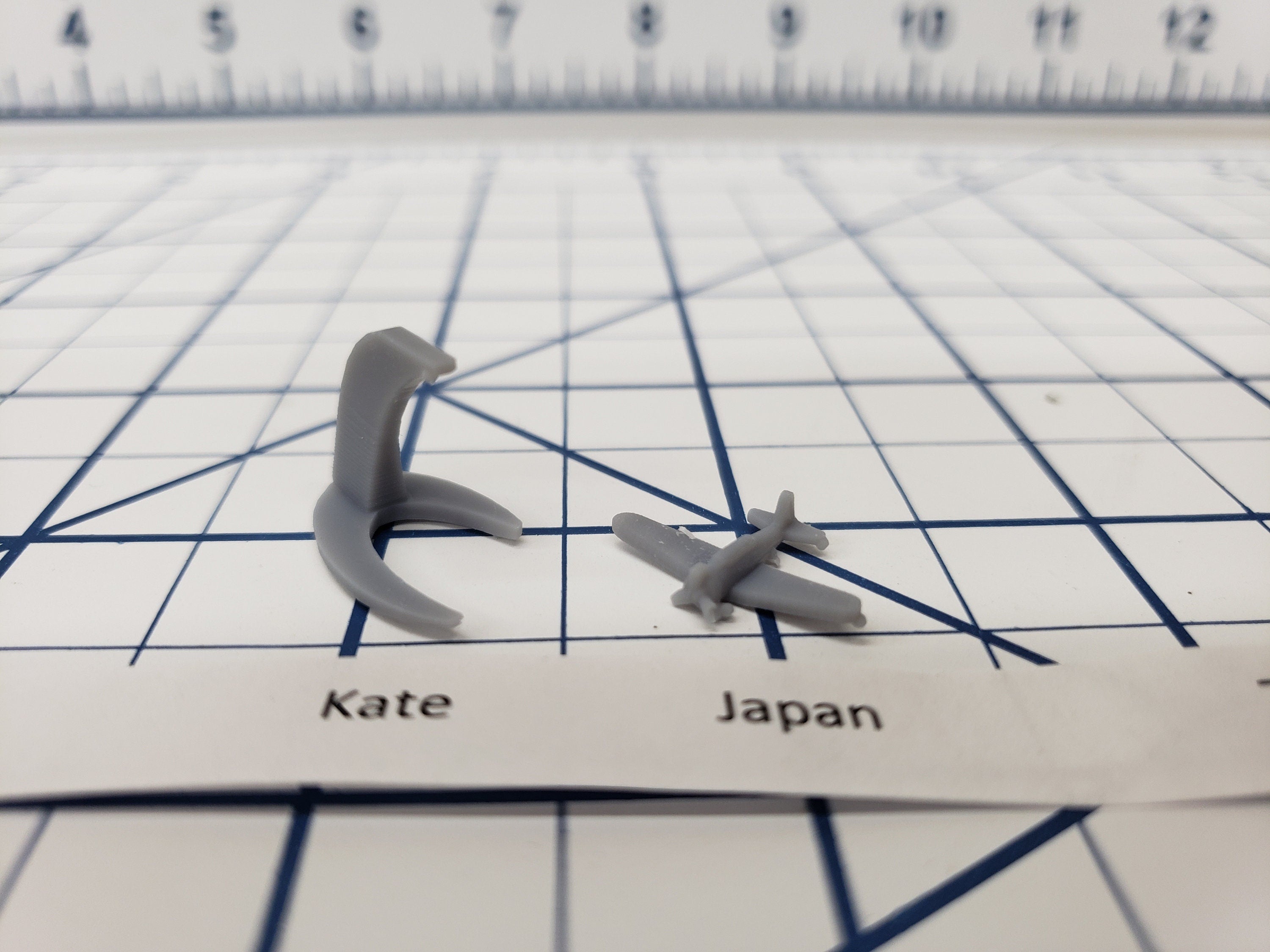 Aircraft - Kate - IJN Navy - 1:900 - Wargaming - Axis and Allies - Naval Miniature - Tabletop Games - Warships