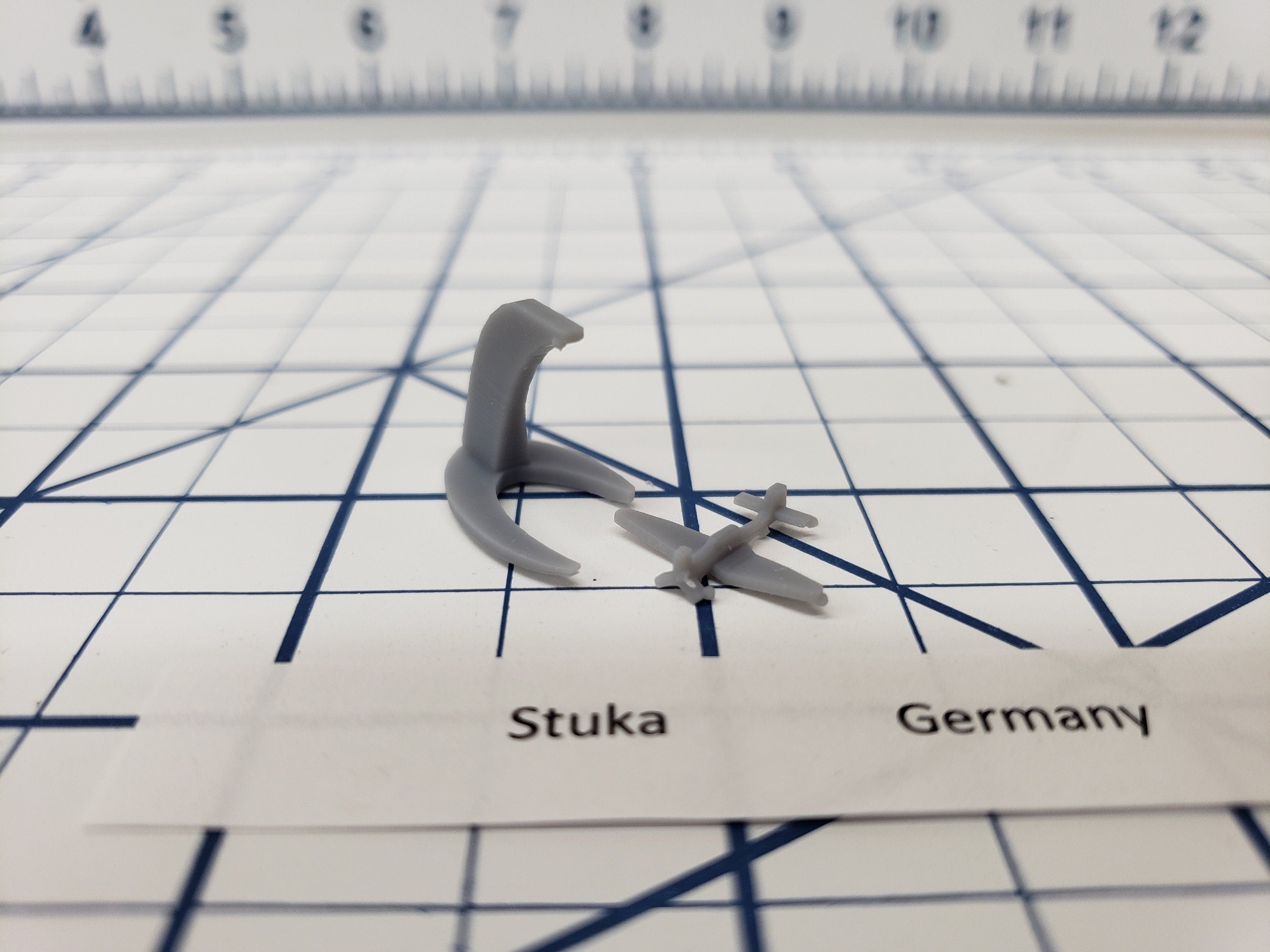 Aircraft - Stuka - German Navy - 1:900 - Wargaming - Axis and Allies - Naval Miniature - Tabletop Games - Warships