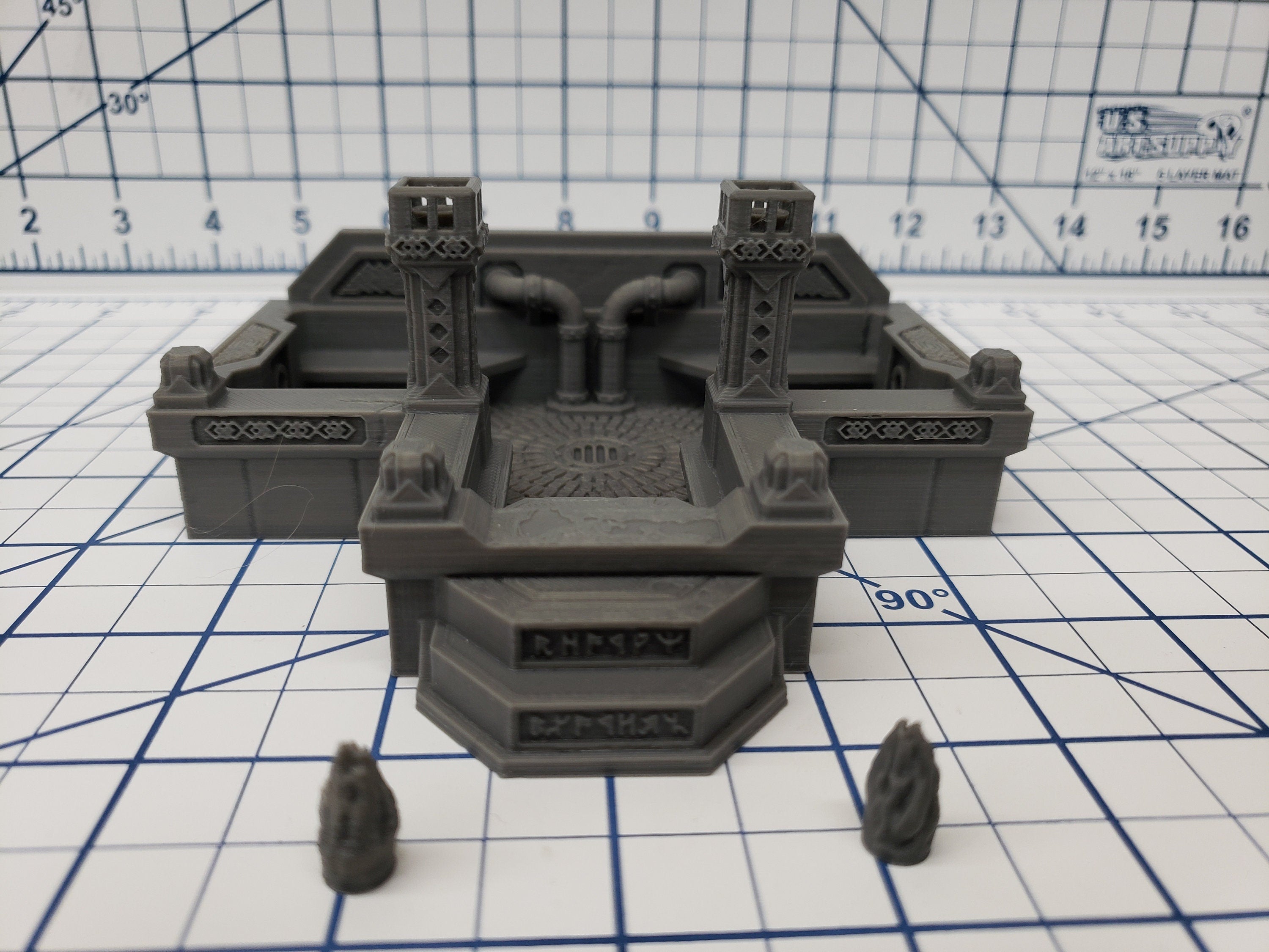 Dwarven Baths - OpenForge - DND - Pathfinder - RPG - Dungeon & Dragons