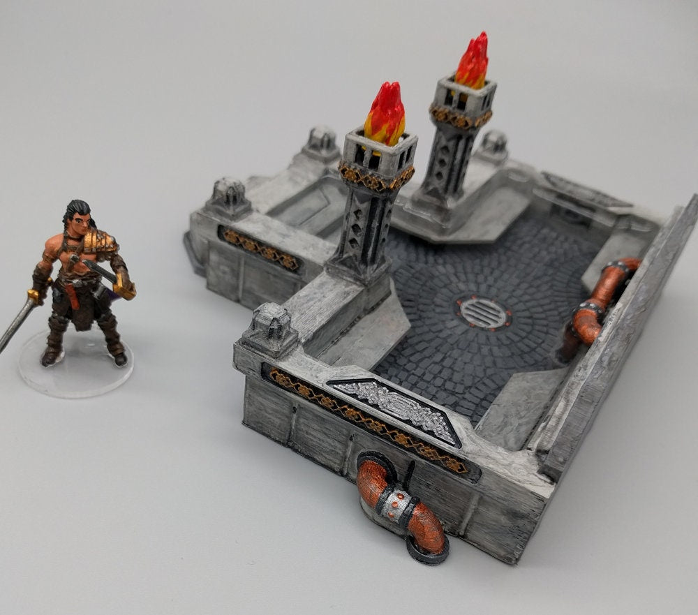 Dwarven Baths - OpenForge - DND - Pathfinder - RPG - Dungeon & Dragons