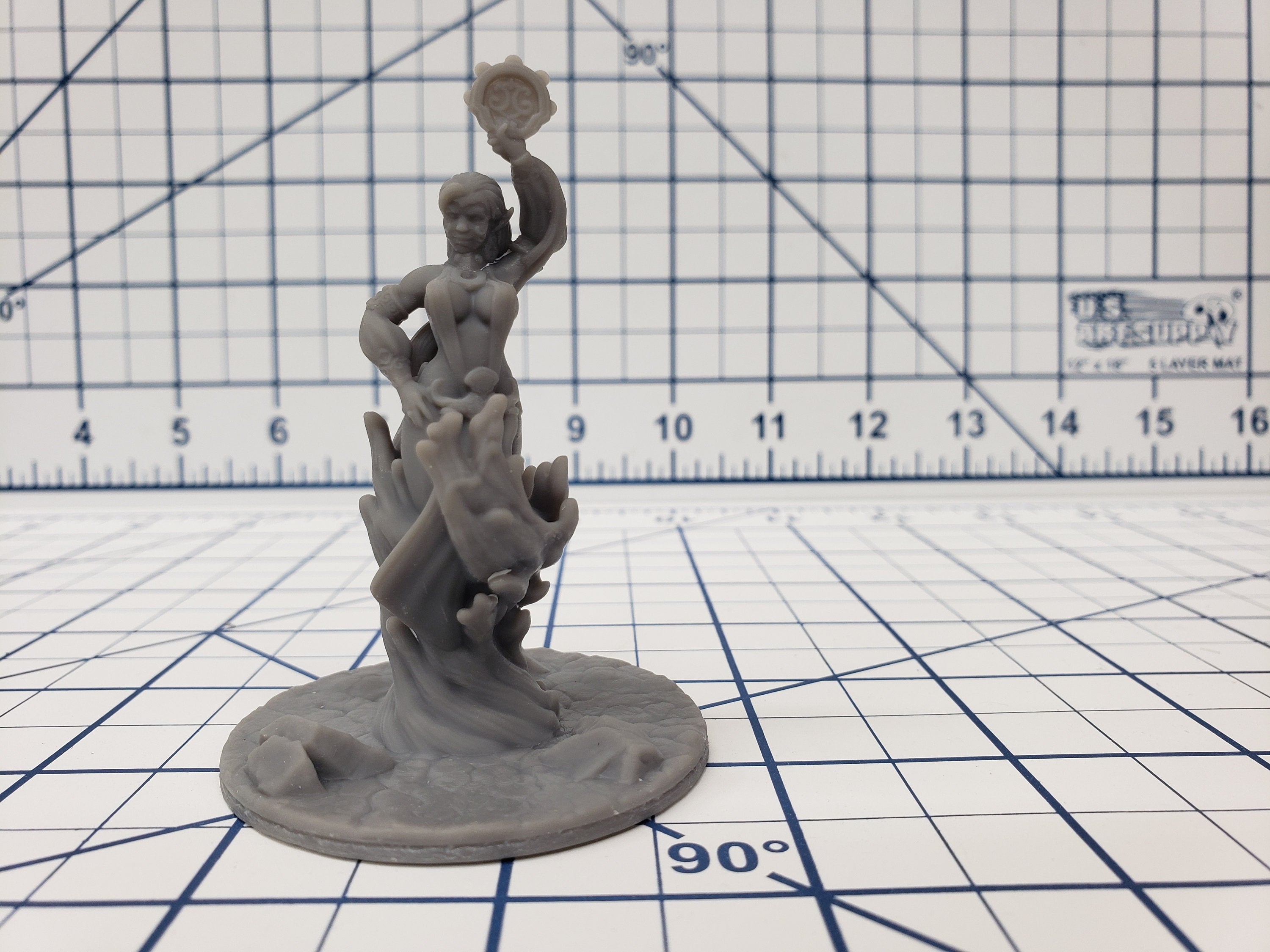 Empire of Scorching Sands - Djinn Minis - Hero's Hoard - DND - Pathfinder - Dungeons & Dragons - RPG - Tabletop - EC3D - Miniature