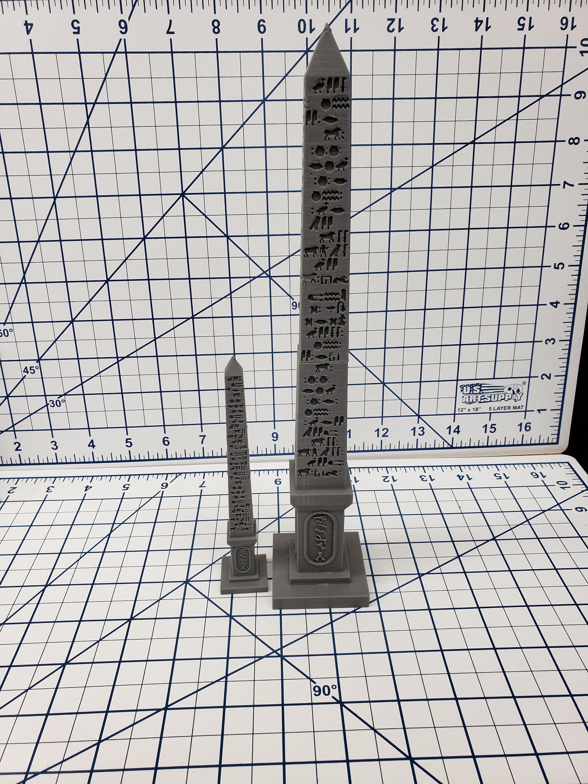Obelisks - OpenForge - DND - Pathfinder - RPG - Dungeon & Dragons - Tabletop - Terrain - 28 mm - Battle Map