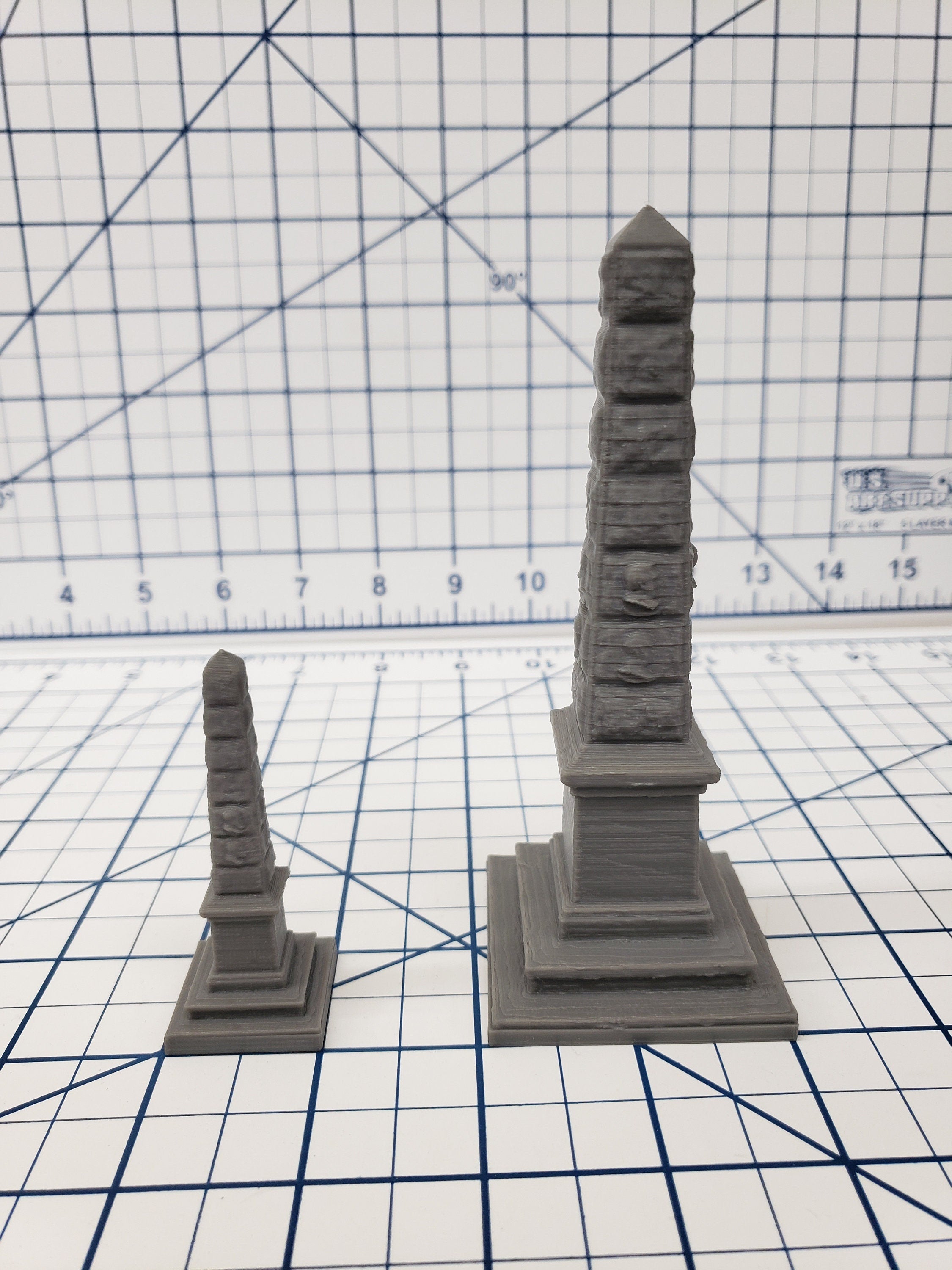 Obelisks - OpenForge - DND - Pathfinder - RPG - Dungeon & Dragons - Tabletop - Terrain - 28 mm - Battle Map