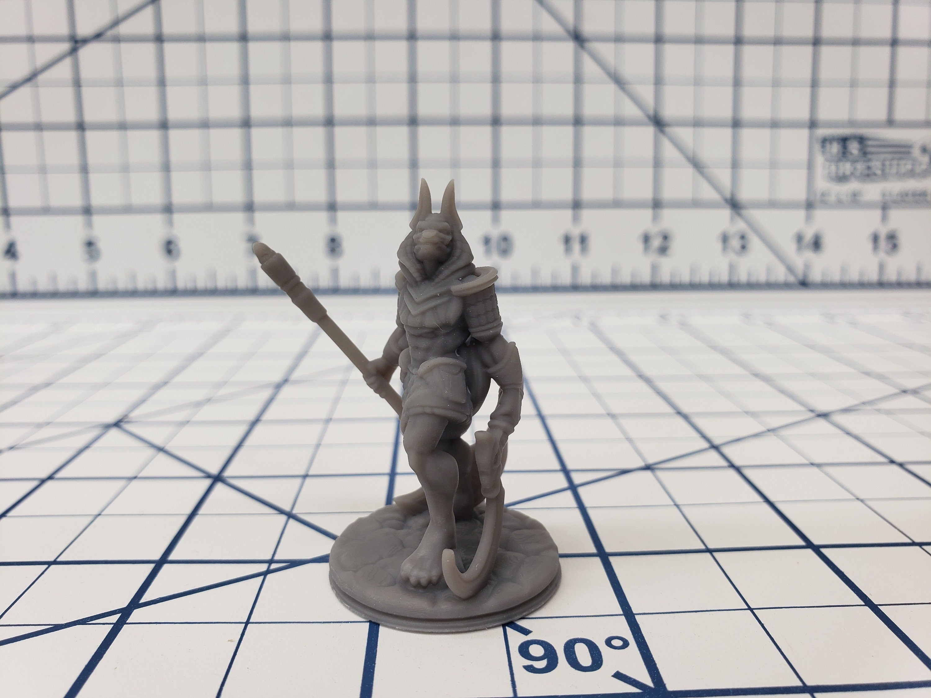 Empire of Scorching Sands - Jackalwere Minis - DND - Pathfinder - Dungeons & Dragons - RPG - Tabletop - EC3D - Miniature - 28 mm