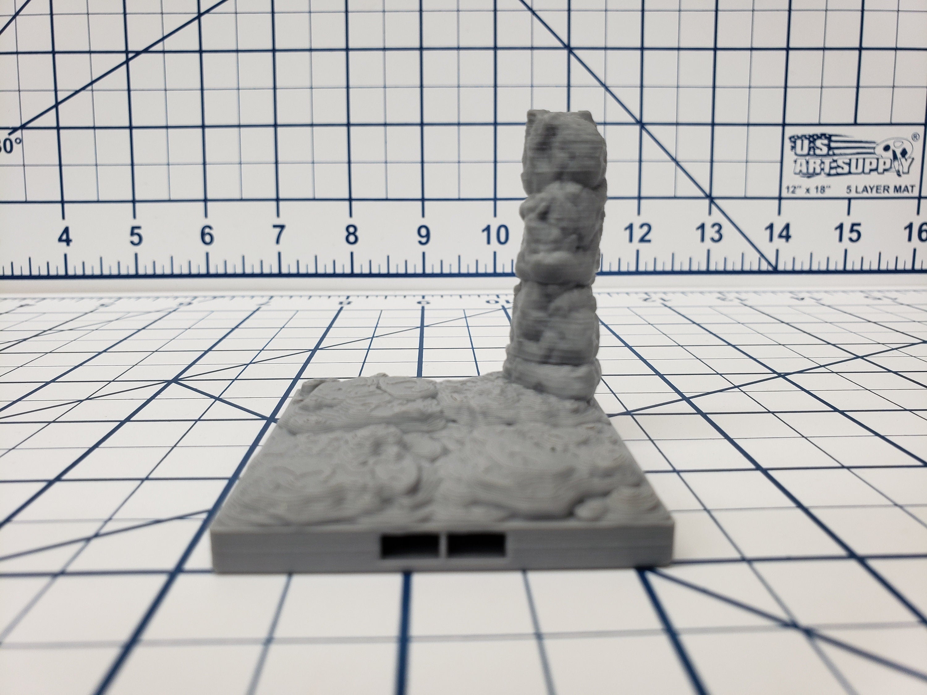 Caverns - Pillar Tiles- DragonLock - DND - Pathfinder - RPG - Dungeon & Dragons - 28 mm / 1" - Terrain - Fat Dragon Games