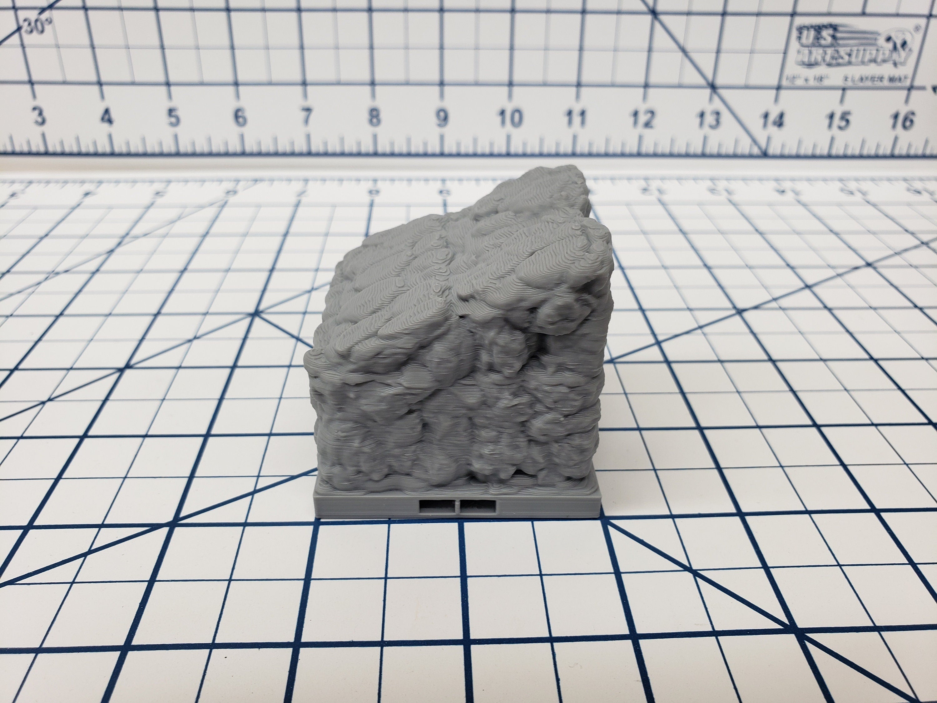 Caverns - Elevated Floor Tiles - DragonLock - DND - Pathfinder - RPG - Dungeon & Dragons - 28 mm / 1" - Terrain - Fat Dragon Games
