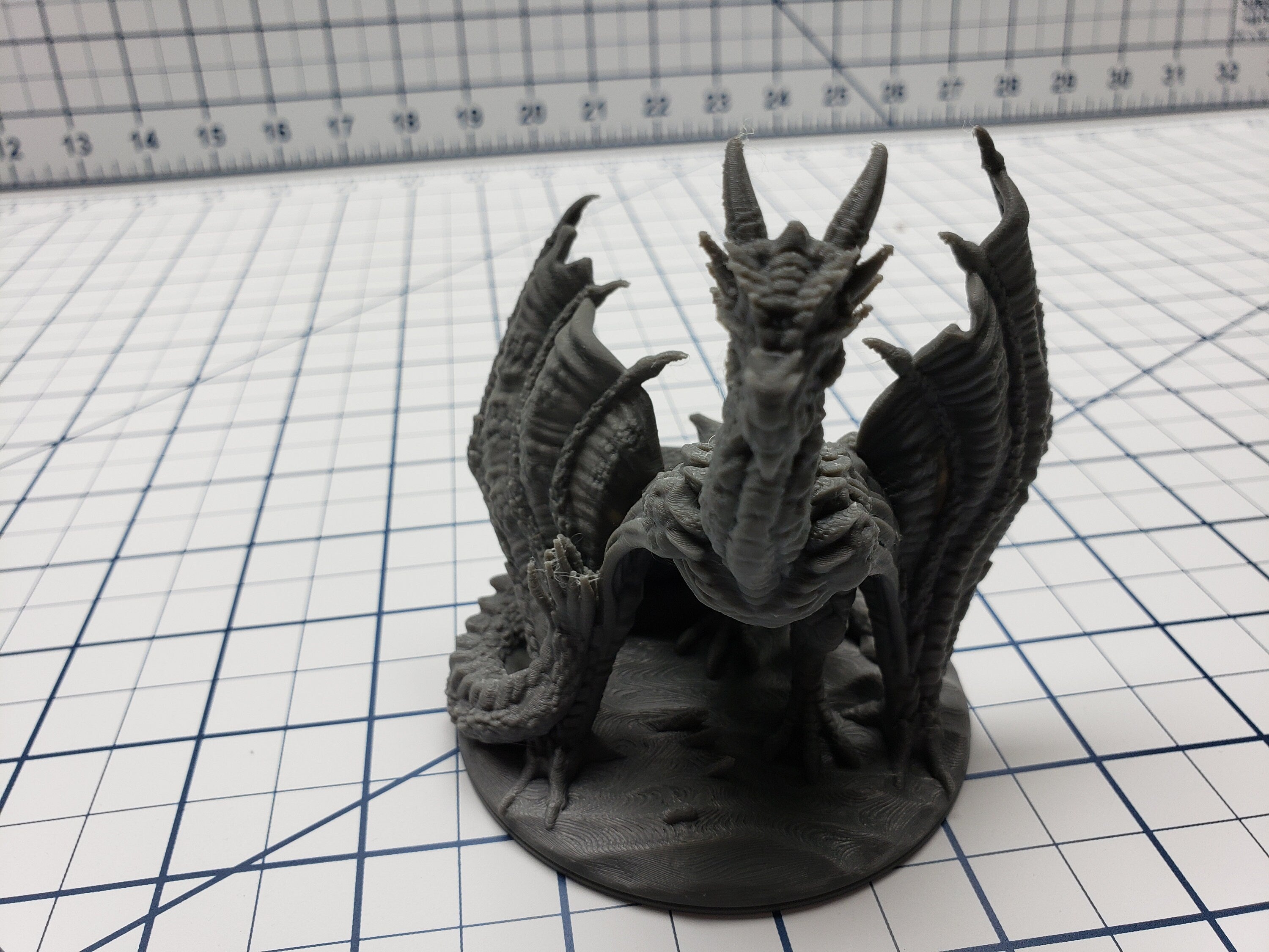 Empire of Scorching Sands - Desert Wyvern Mini - DND - Pathfinder - Dungeons & Dragons - RPG - Tabletop - EC3D - Miniature - 28 mm