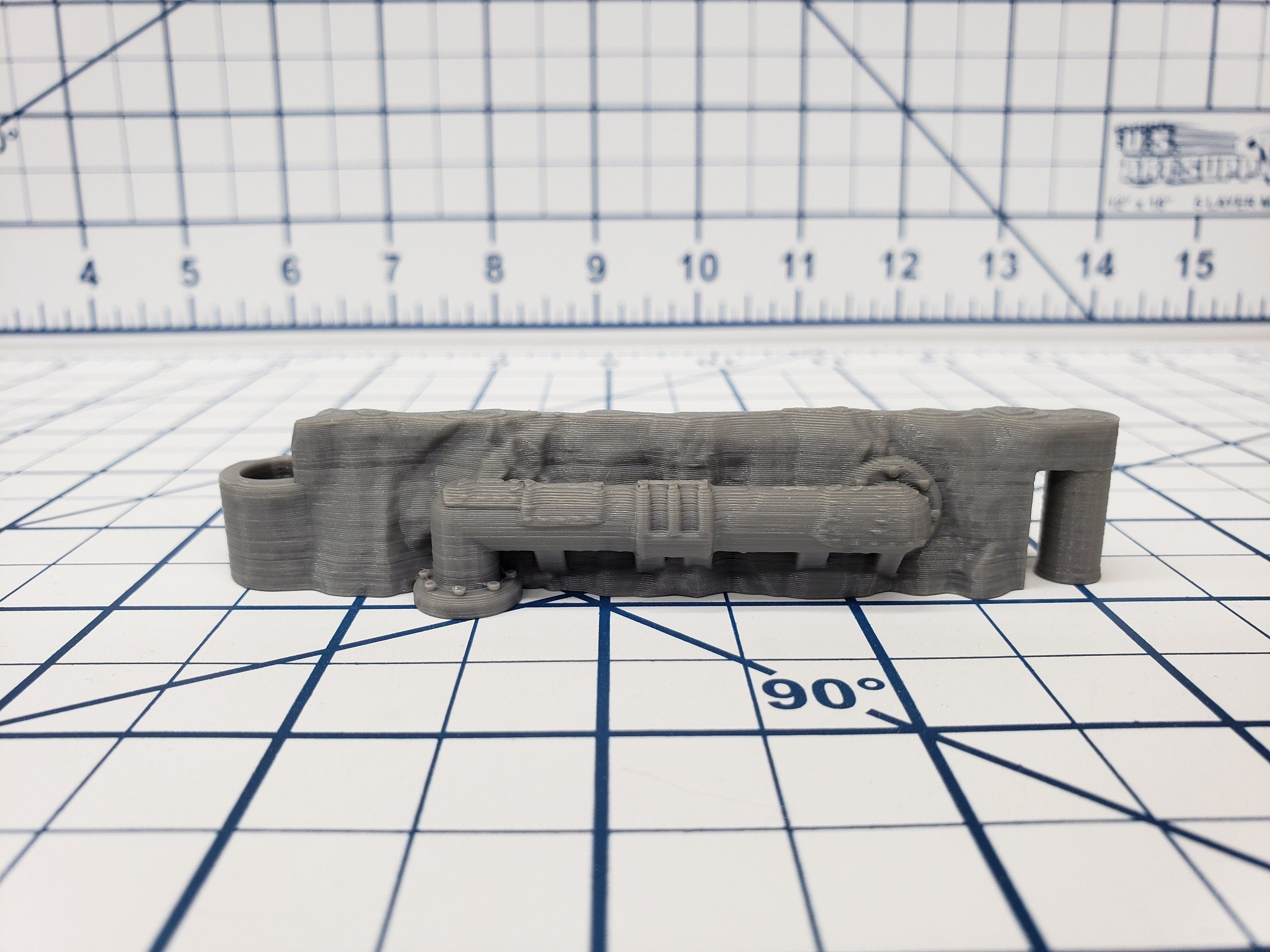 DungeonSticks - Steamworks Style - DND - Pathfinder - Dungeons & Dragons - Terrain - RPG - Tabletop - 28 mm / 1"