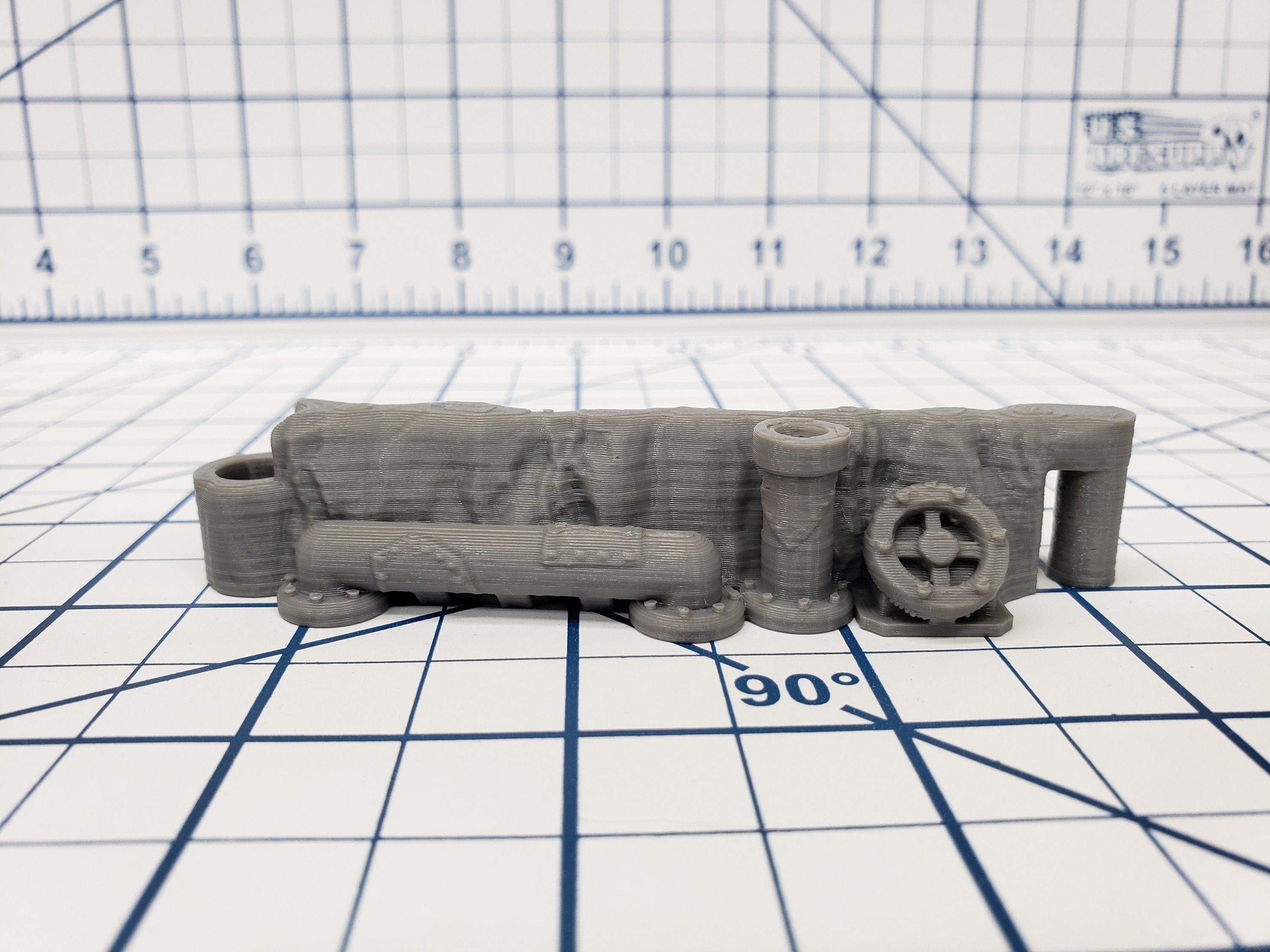 DungeonSticks - Steamworks Style - DND - Pathfinder - Dungeons & Dragons - Terrain - RPG - Tabletop - 28 mm / 1"