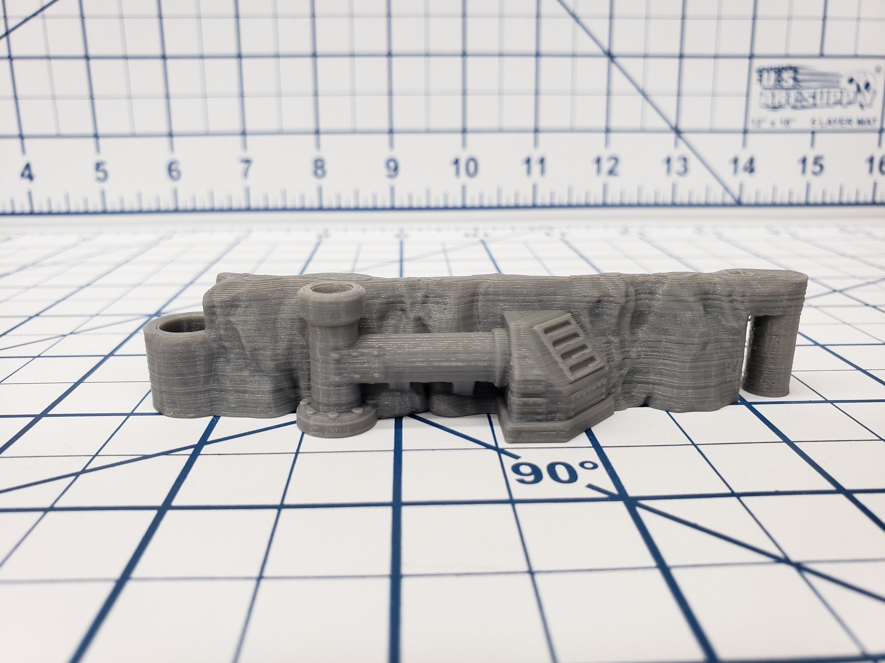 DungeonSticks - Steamworks Style - DND - Pathfinder - Dungeons & Dragons - Terrain - RPG - Tabletop - 28 mm / 1"