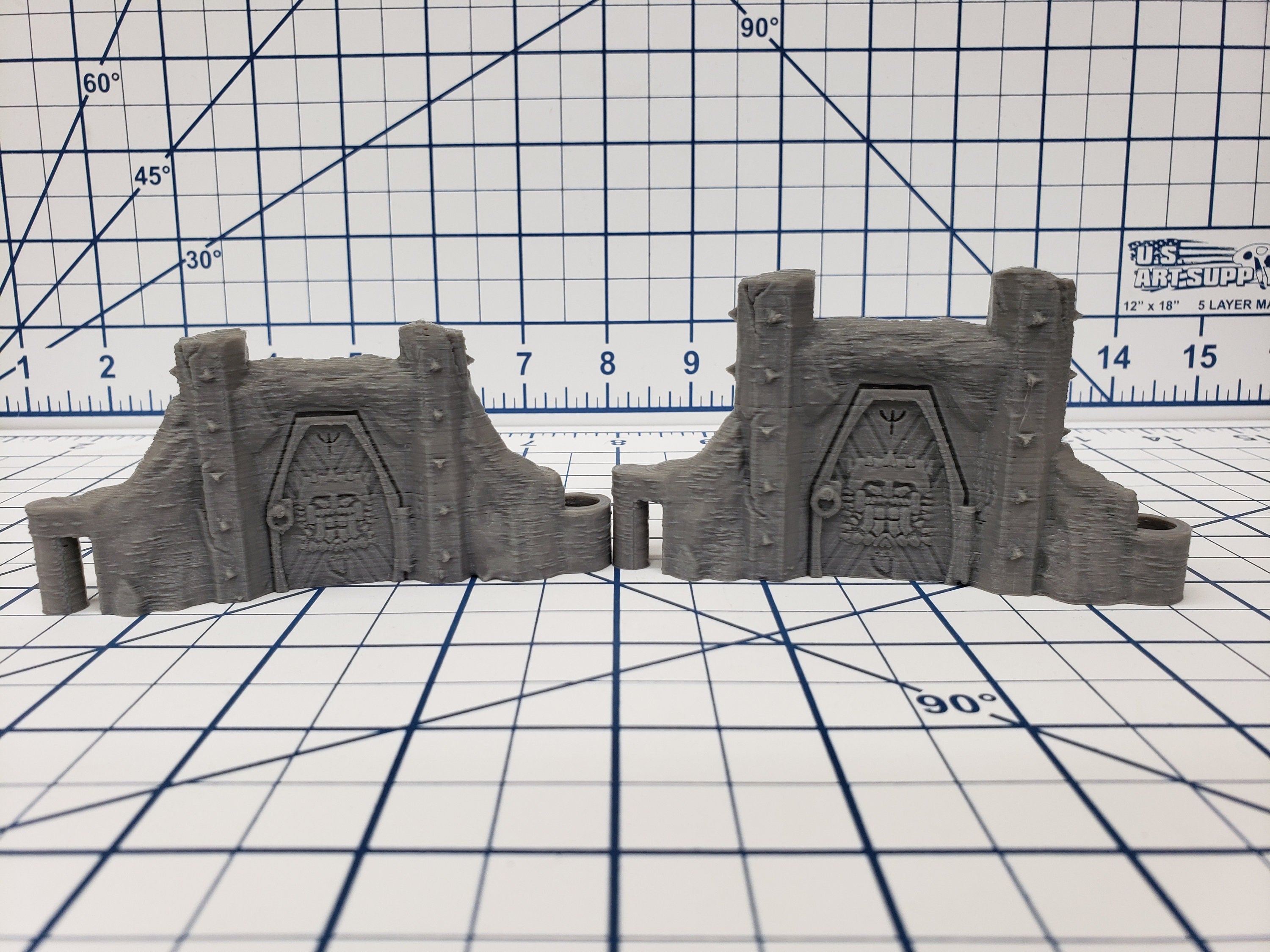 DungeonSticks - Various Style Entrances - DND - Pathfinder - Dungeons & Dragons - Terrain - RPG - Tabletop - 28 mm / 1"