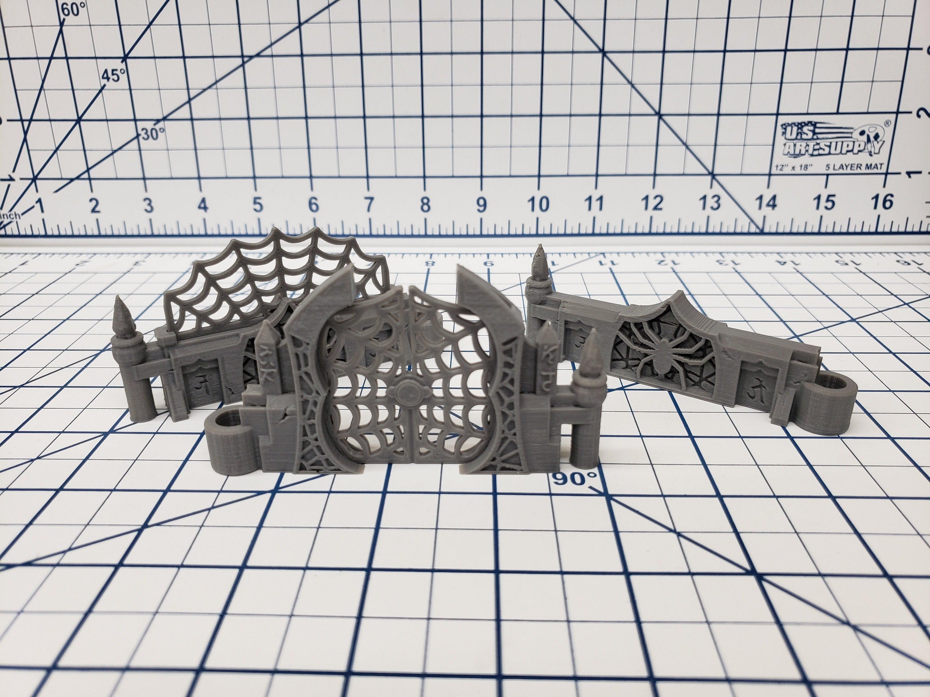 DungeonSticks - Drow Web Style - DND - Pathfinder - Dungeons & Dragons - Terrain - RPG - Tabletop - 28 mm / 1"