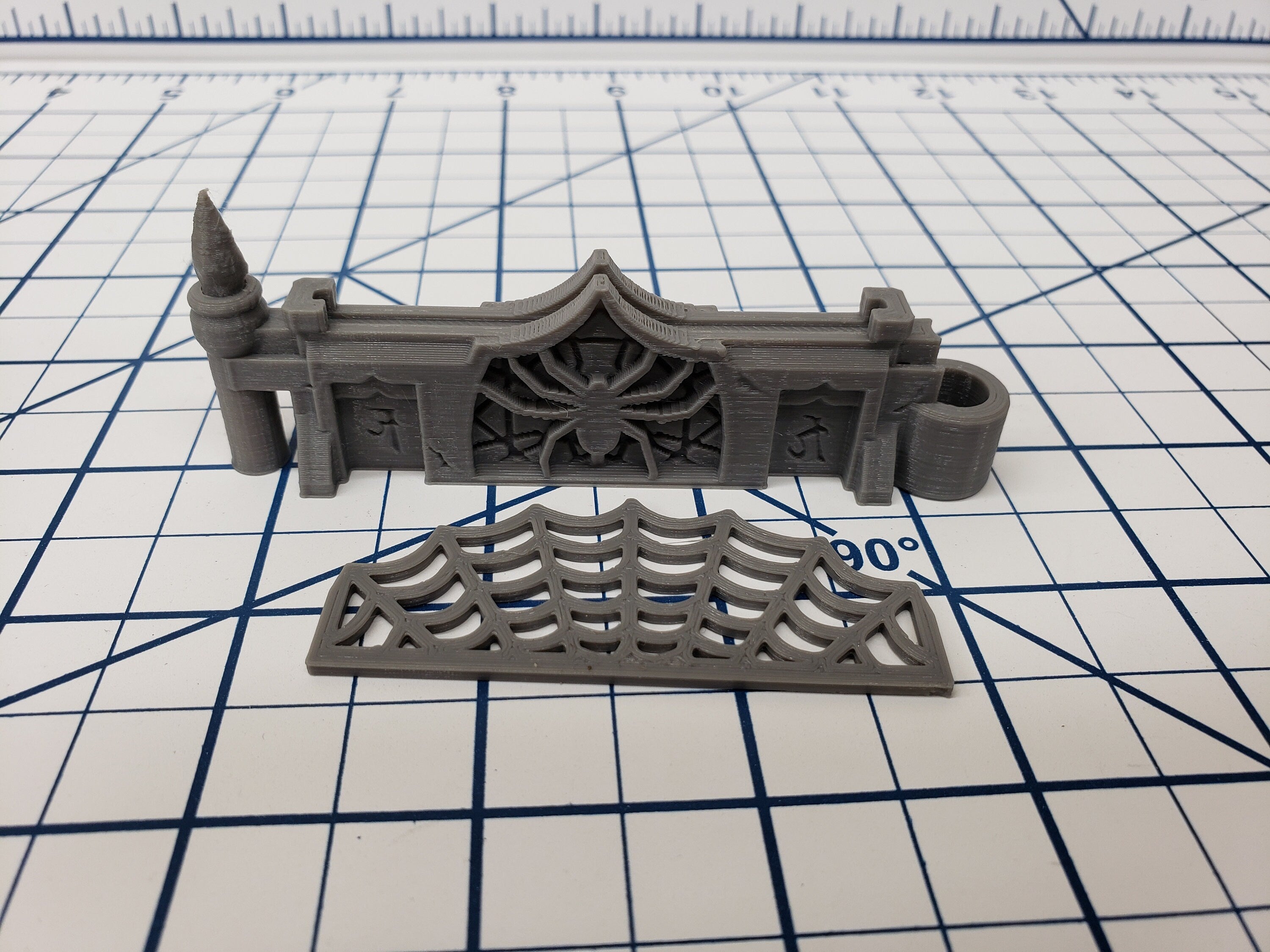 DungeonSticks - Drow Web Style - DND - Pathfinder - Dungeons & Dragons - Terrain - RPG - Tabletop - 28 mm / 1"