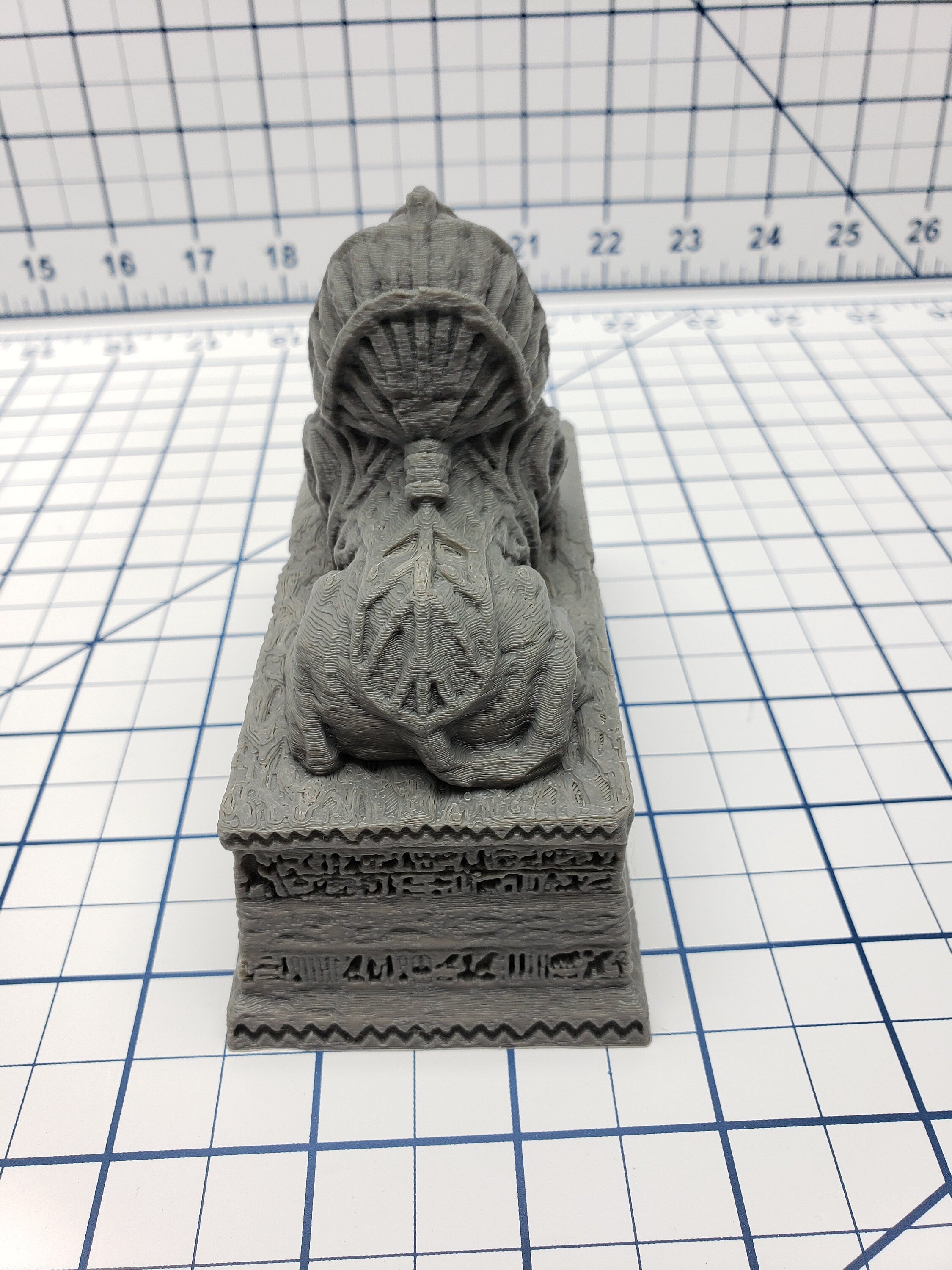 Empire of Scorching Sands - Sphinx Statue - DND - Dungeons & Dragons - RPG - Tabletop - EC3D - Miniature - 28 mm