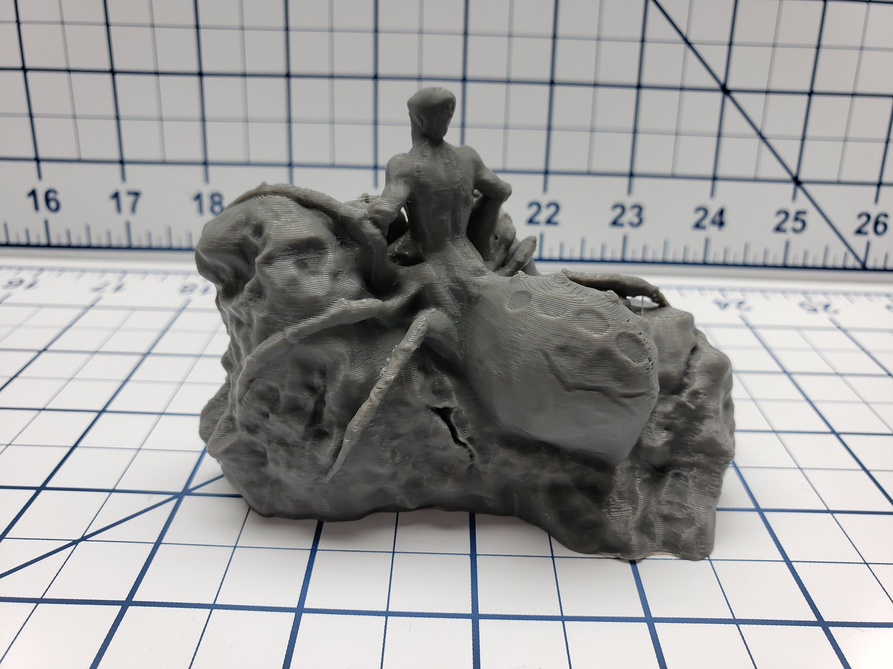 Skyless Realms - Abyss - Demon Lord Throne - DND - Dungeons & Dragons - RPG - Tabletop - EC3D - Miniature - 28 mm - 1" scale