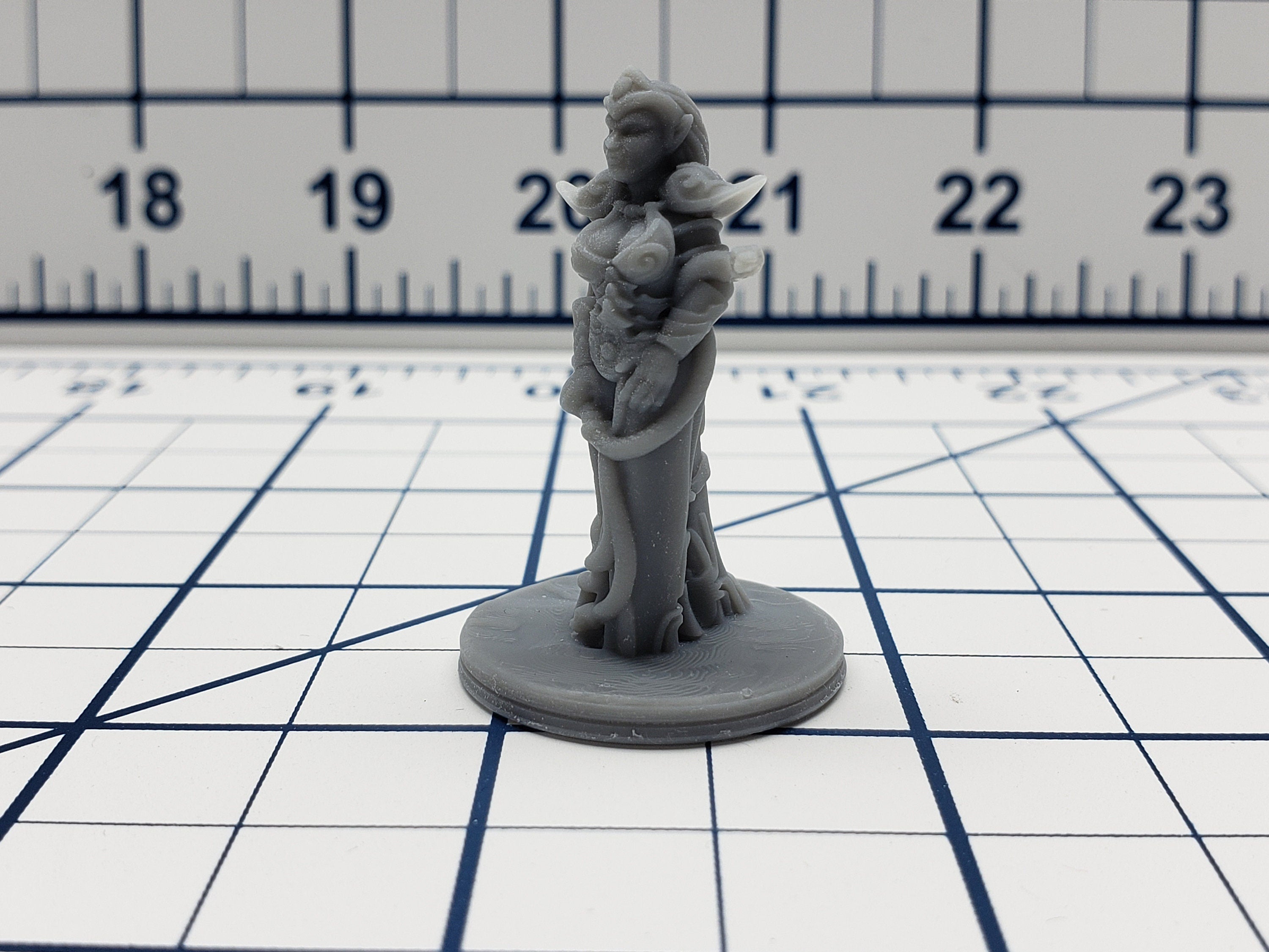 Skyless Realms - Dark Elves - DND - Pathfinder - Dungeons & Dragons - RPG - Tabletop - EC3D - Miniature - Mini - 28 mm - 1"